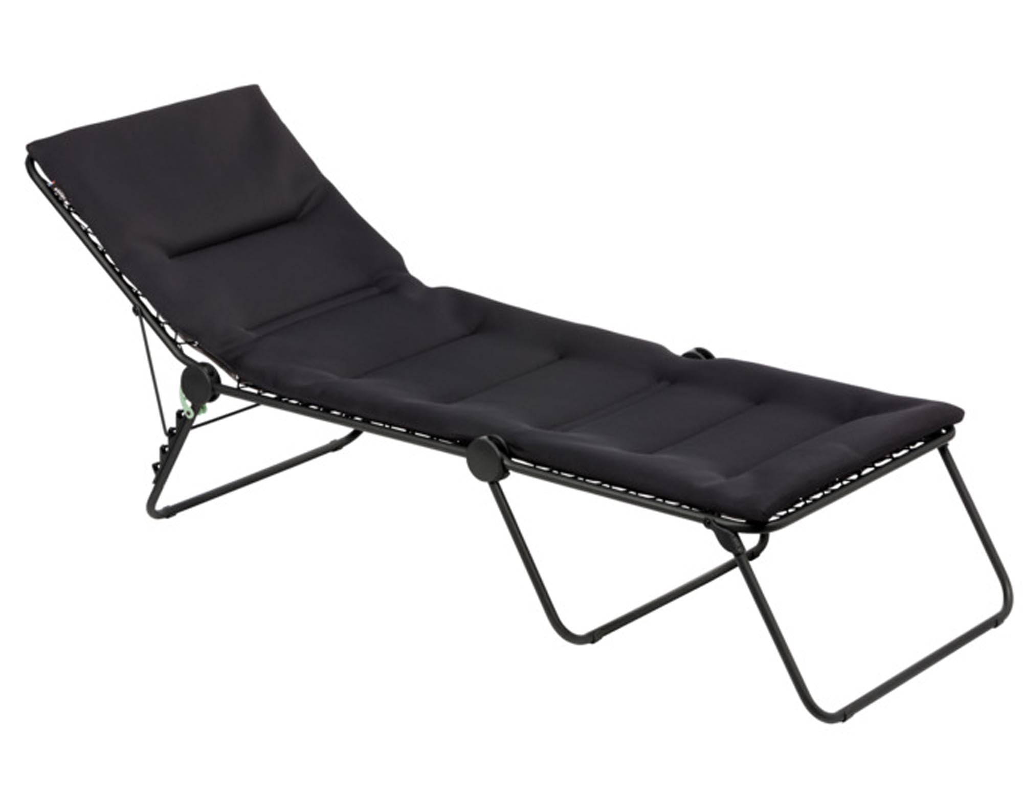Entspannen Sie mit der LAFUMA Liege Siesta L Air Comfort aus strapazierfähigem Air Comfort Gewebe. Ideal für Garten, Terrasse und Balkon!