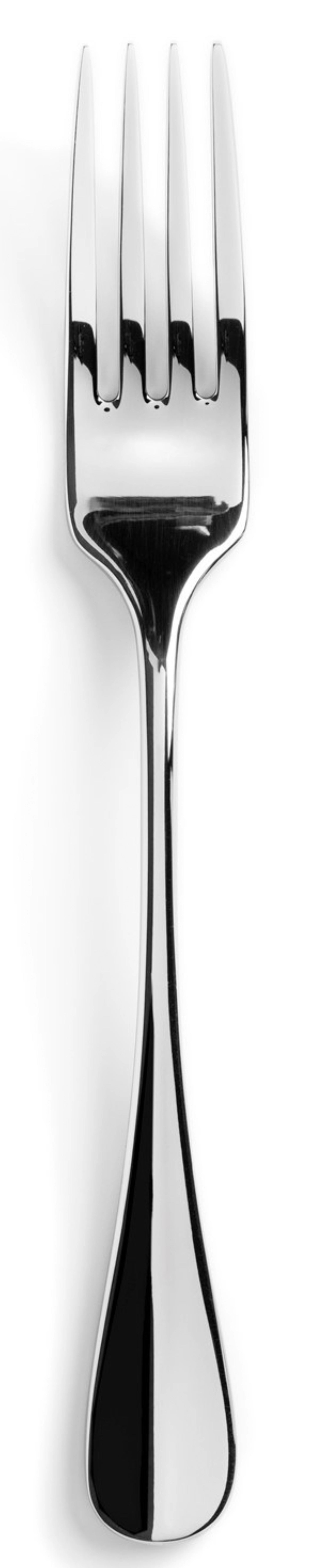 Elegante Beaune Tafelgabel aus glänzendem Edelstahl von Revol. Langlebig, korrosionsbeständig und ideal für festliche Anlässe. Perfekte Balance für komfortables Essen.