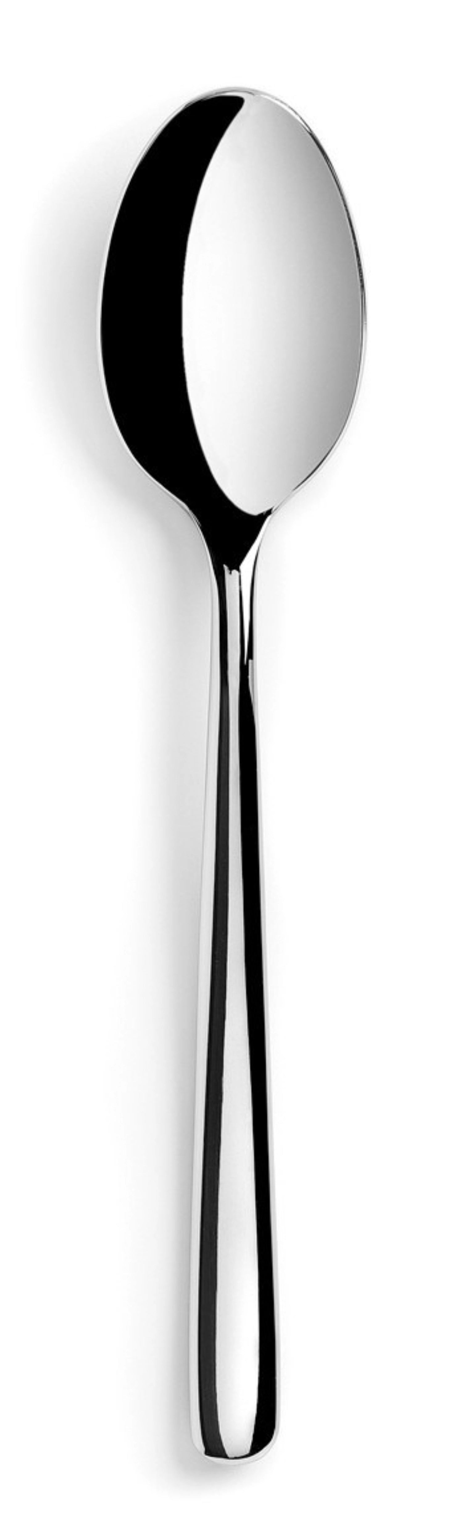 Eleganter Courchevel Dessertlöffel aus hochwertigem Edelstahl. Langlebig, korrosionsbeständig und perfekt für festliche Anlässe oder den täglichen Genuss.