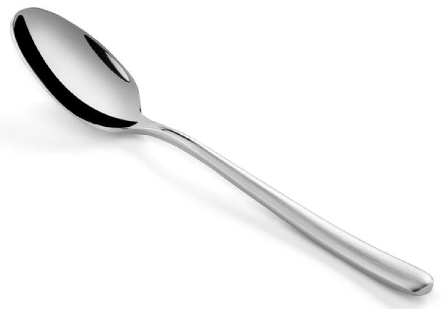 Moderner Kaffeelöffel Courchevel aus hochwertigem, mattiertem Inox von Revol, perfekt für jeden Kaffeetisch und stilvolle Anlässe.