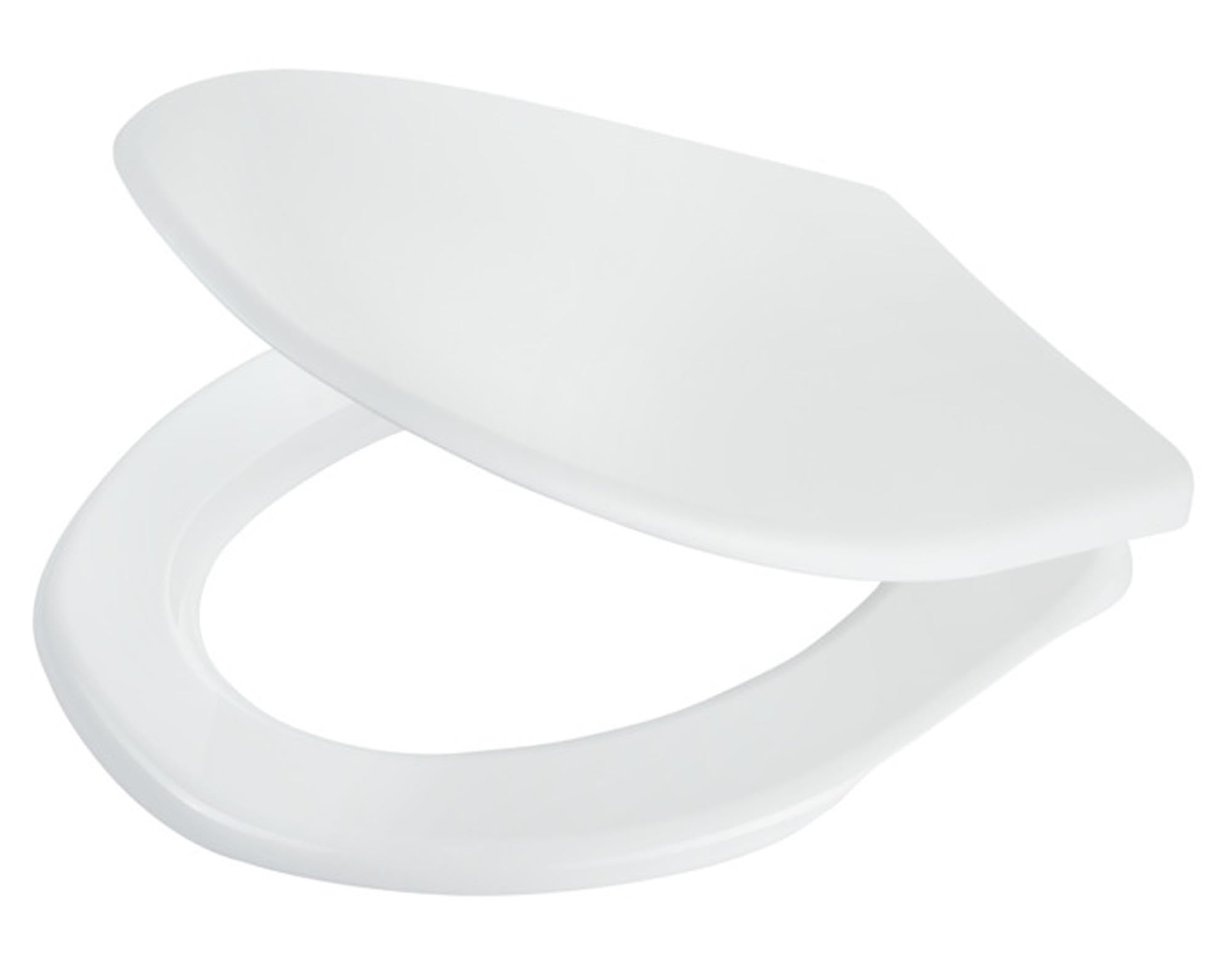 Eleganter WC Sitz Neosit Prestige von DIAQUA: Duroplast, Soft-Close, zeitloses Design, leicht, kratzfest, hygienisch, einfach zu montieren.