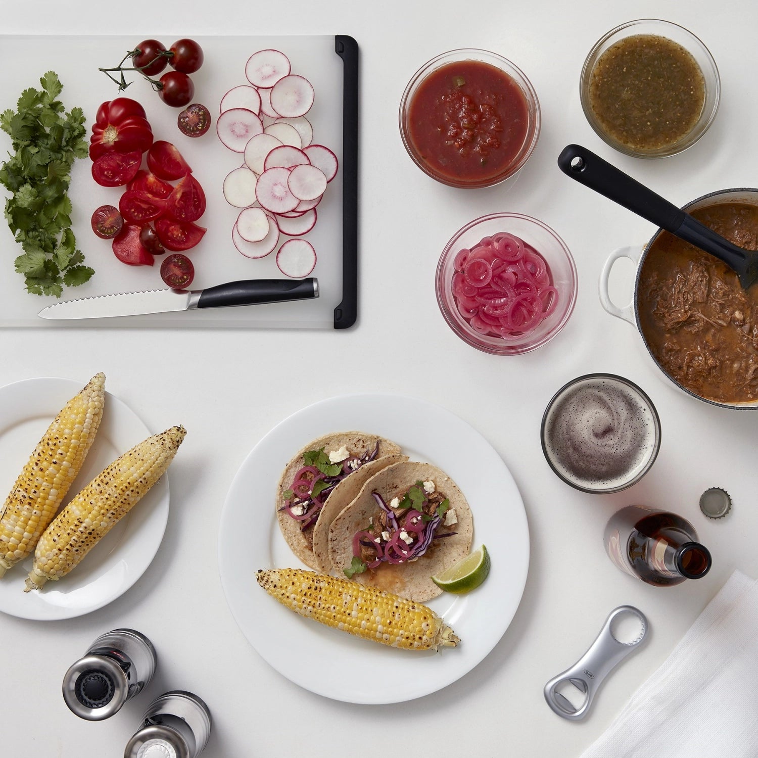 Entdecken Sie den Good Grips Steel Flaschenöffner von OXO – langlebig, ergonomisch und ideal für jede Bar oder Küche. Ein Must-Have für jeden Getränkeliebhaber!