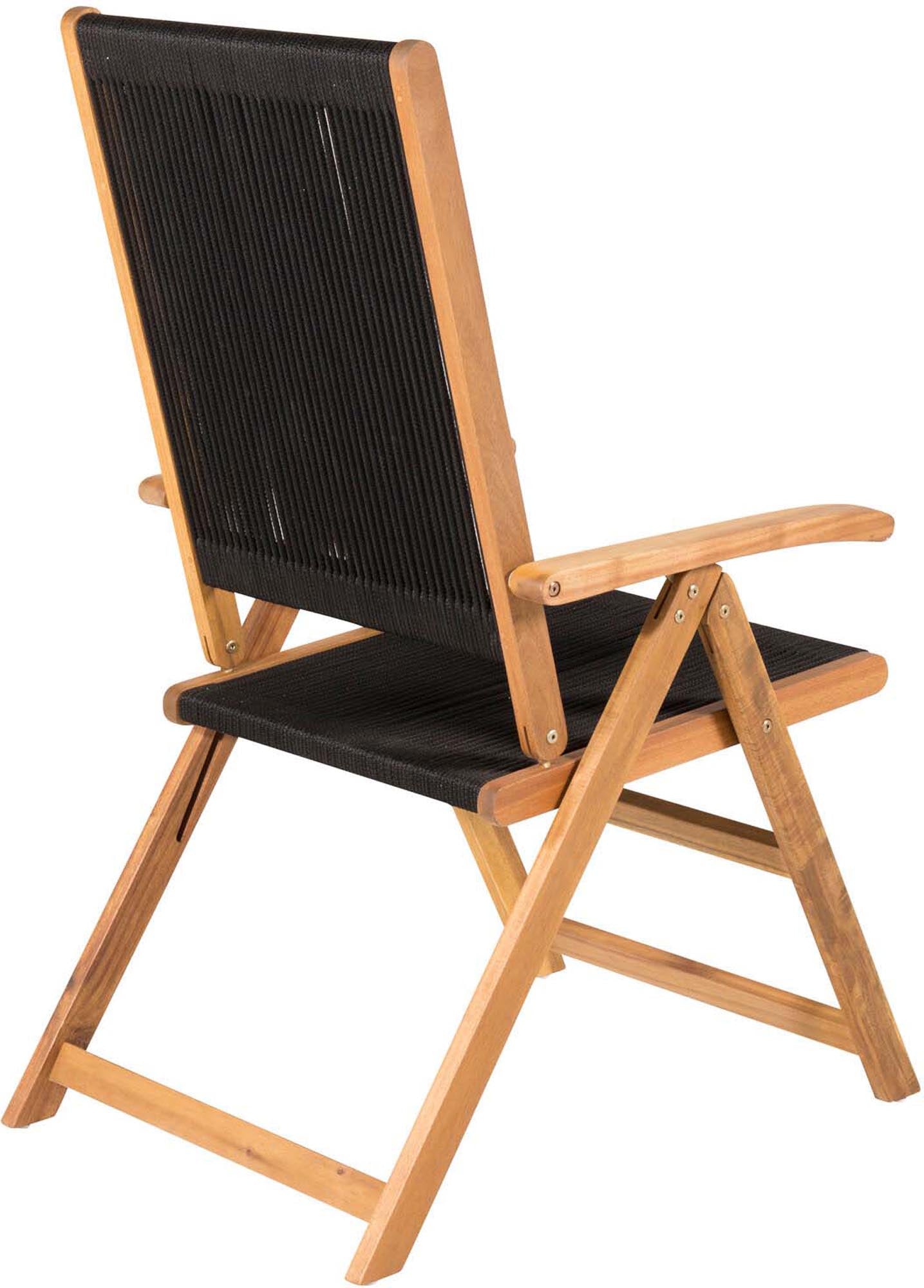 Stylischer Little John Stuhl von Venture Home: Ideal für Garten und Terrasse, mit robustem Holzrahmen und komfortablen Armlehnen.