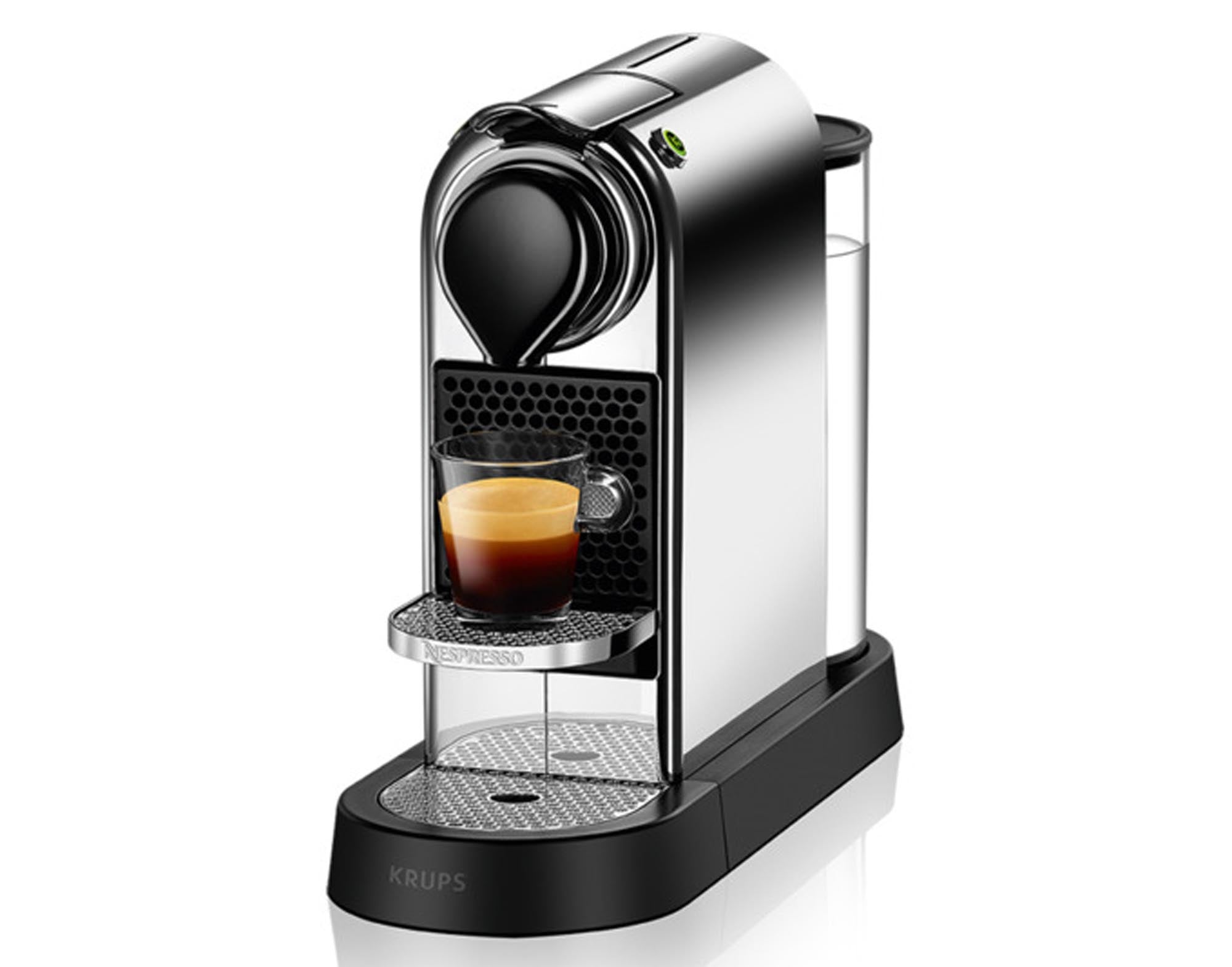 KRUPS Nespresso Kaffeemaschine Citiz red in Red präsentiert im Onlineshop von KAQTU Design AG. Küchengerät ist von KRUPS