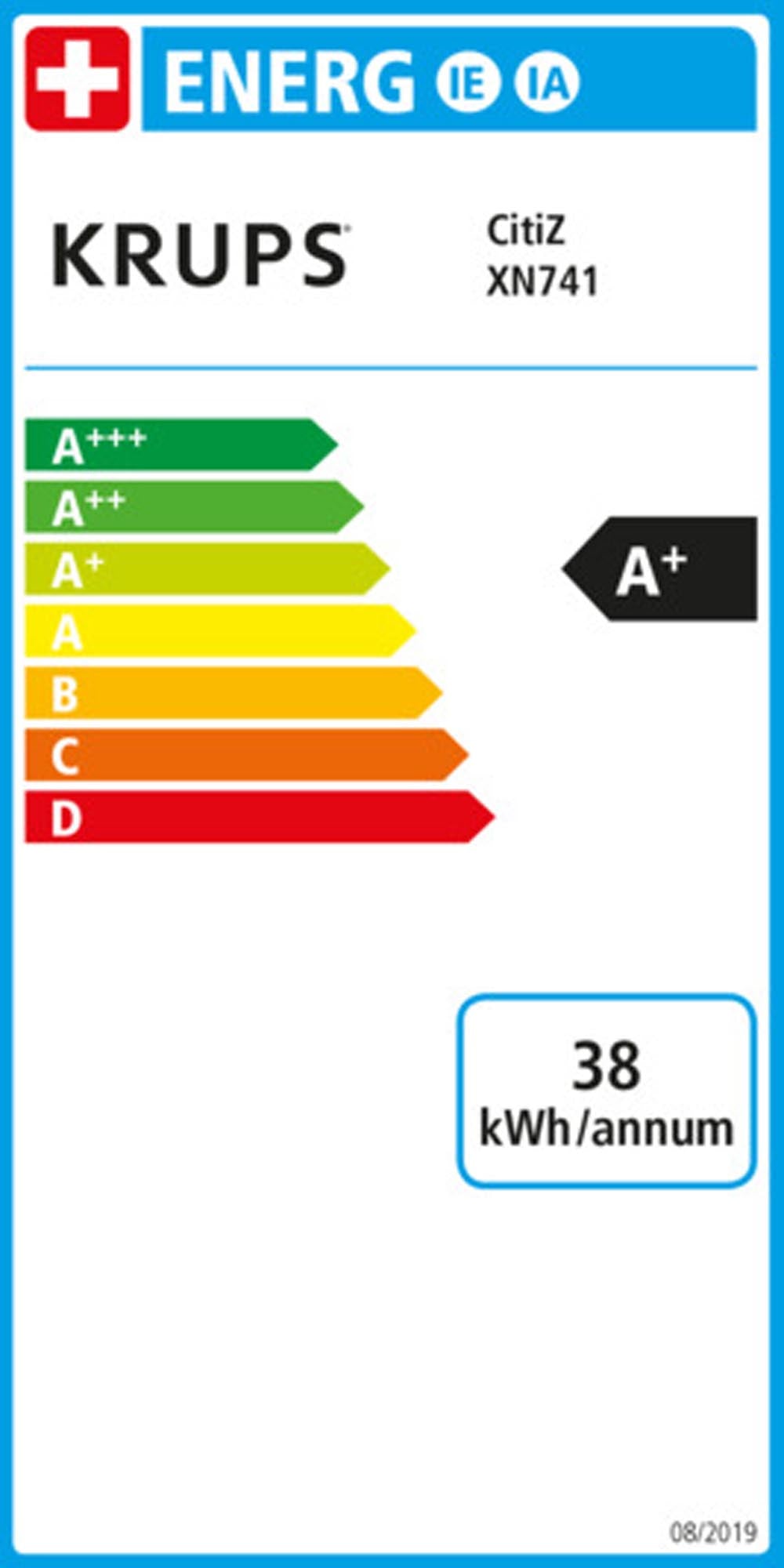 Entdecken Sie die KRUPS Nespresso Kaffeemaschine Citiz in elegantem Silber. Perfekt für Kaffeeliebhaber, die Qualität und Stil schätzen.