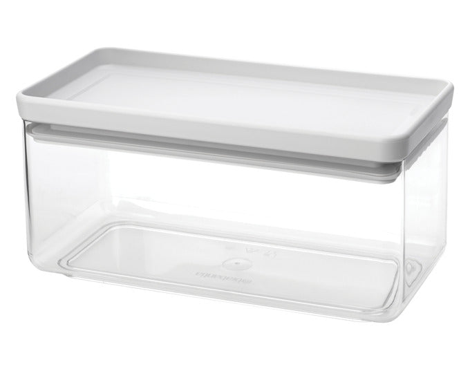 BRABANTIA Vorratsdose Tasty+ light grey 1.5 l in präsentiert im Onlineshop von KAQTU Design AG. Aufbewahrungsbehälter ist von BRABANTIA