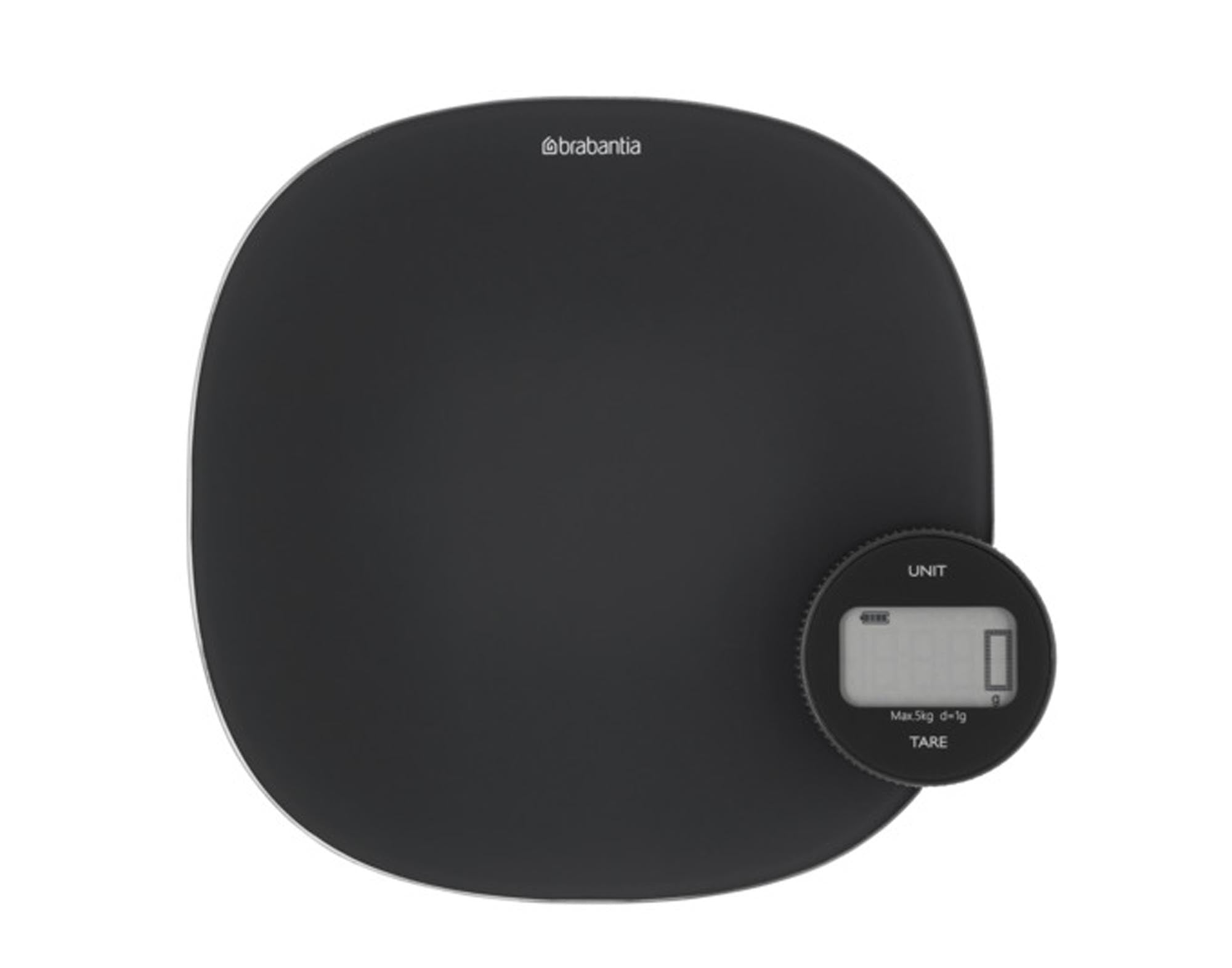 Entdecken Sie die BRABANTIA Küchenwaage plus Tasty+ in dark grey – präzise, hygienisch und stilvoll. Ideal für Ihre Koch- und Backbedürfnisse!