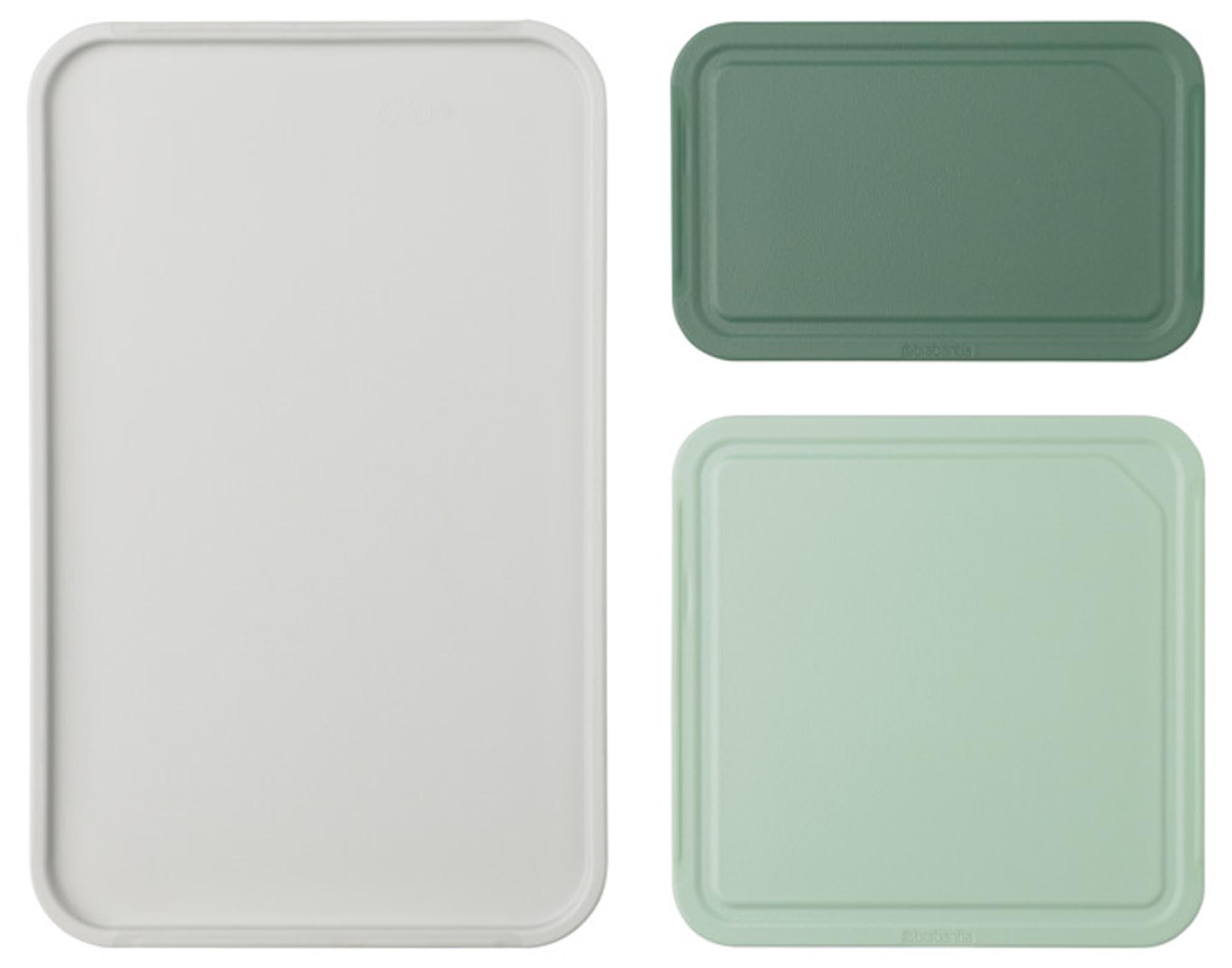 Entdecken Sie das BRABANTIA Schneidbrett Set Tasty+ in bunten Farben. Hygienisch, rutschfest und spülmaschinenfest – ideal für Ihre Küche!