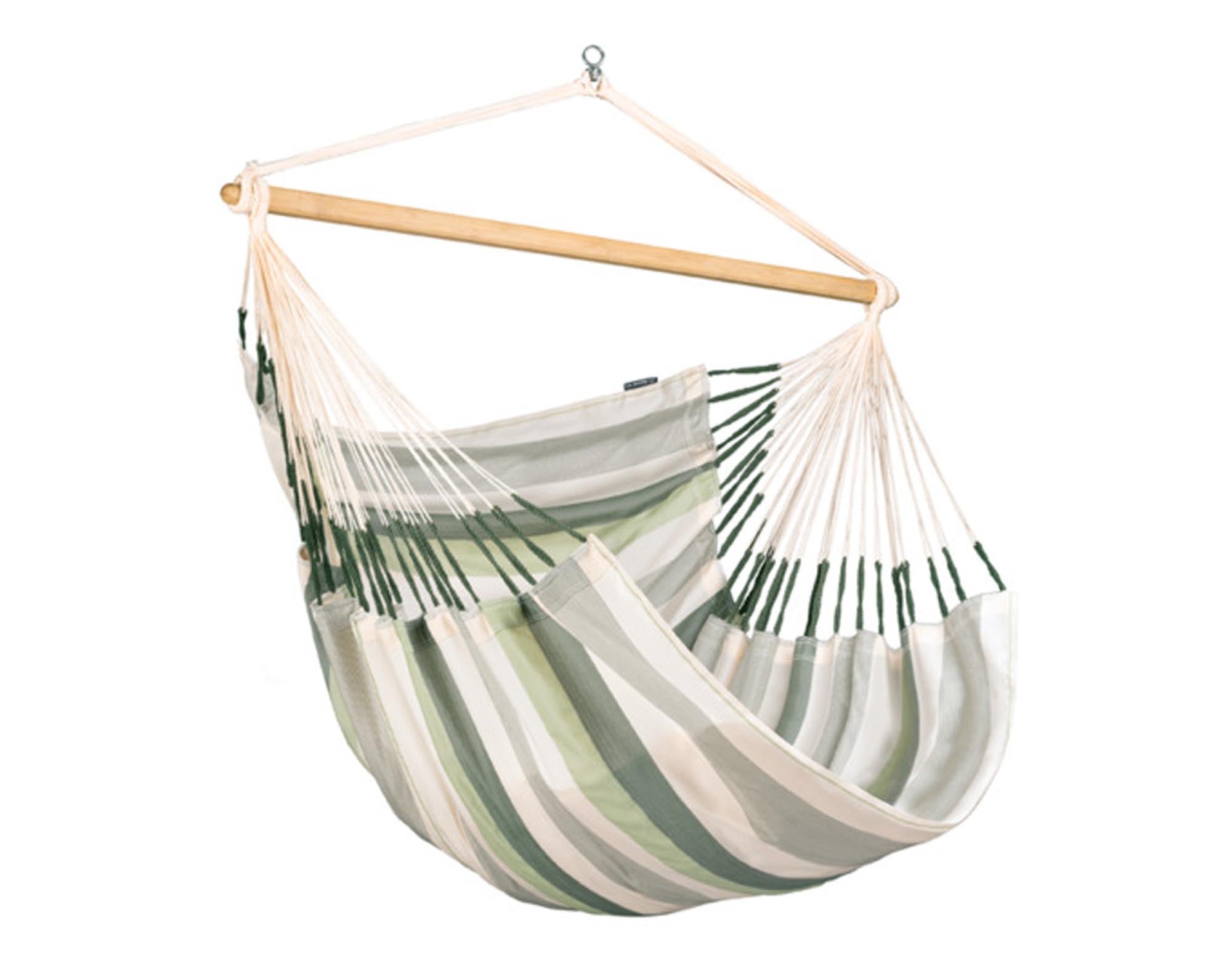 Erleben Sie den Hängestuhl Domingo von LA SIESTA: Komfortabel, robust und stilvoll – Ihr perfekter Rückzugsort für drinnen und draußen!