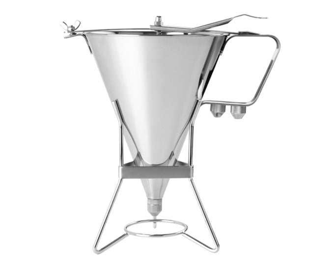 EVA Dosiertrichter Inox 1.9 l ø 17.5 cm in präsentiert im Onlineshop von KAQTU Design AG. Backutensilien ist von EVA