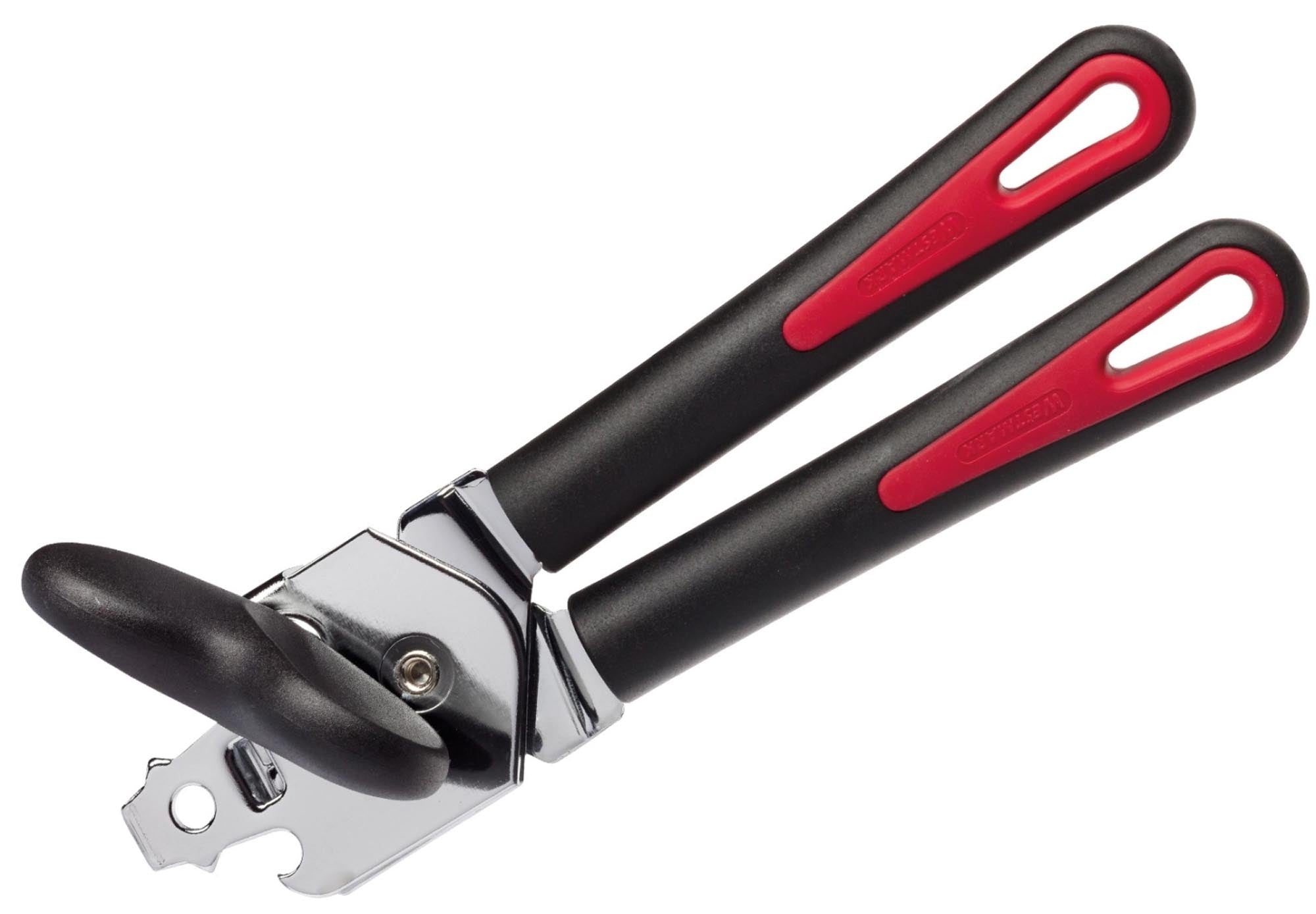 Entdecken Sie den Westmark Gallant Zangendosenöffner: ergonomisch, langlebig aus Edelstahl, sicher und vielseitig für alle Dosen und Gläser.
