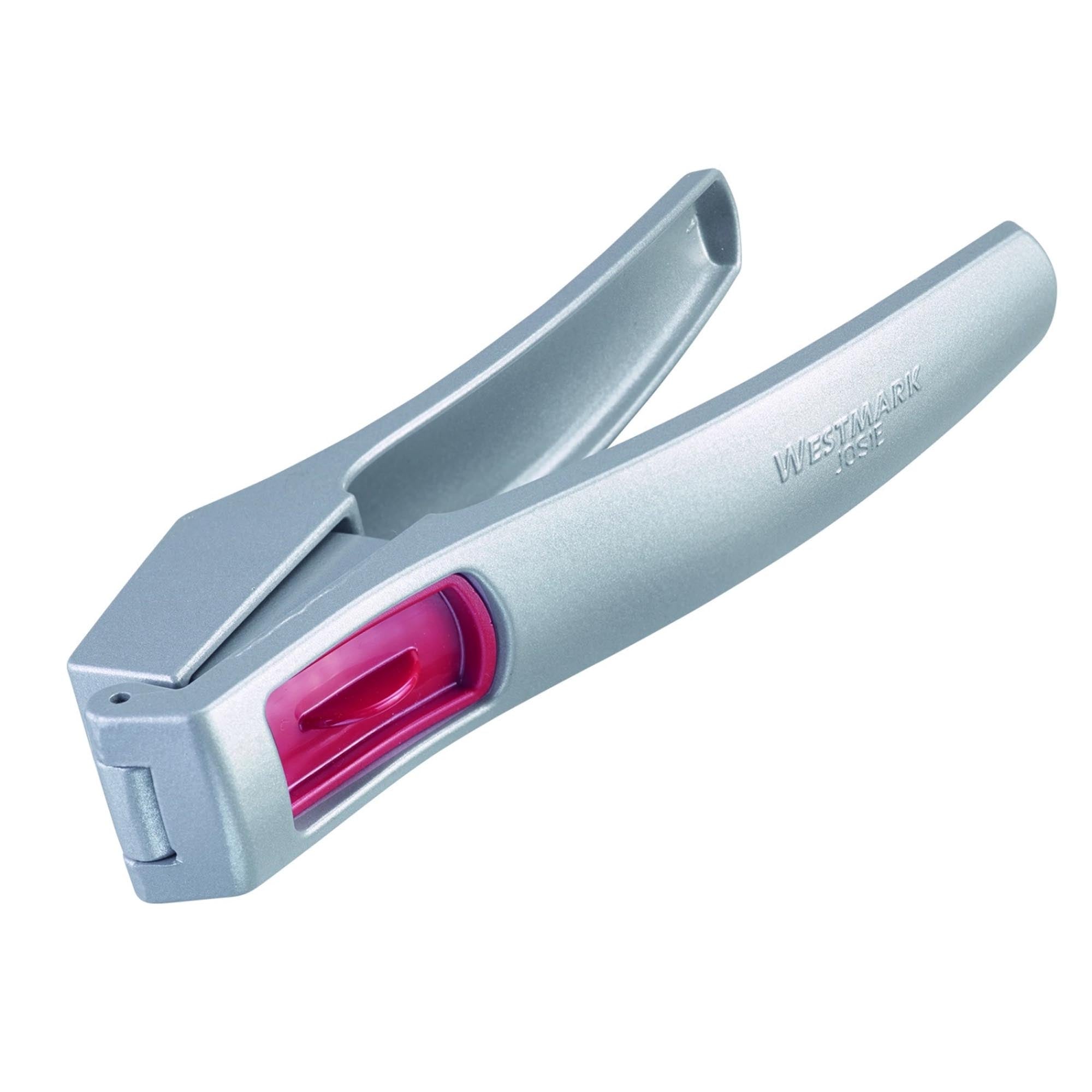 Entdecken Sie die Westmark Knoblauchpresse Josie (16,2x2,8x3,3 cm) – die perfekte, spülmaschinenfeste Presse für frischen Knoblauch und intensiven Geschmack!