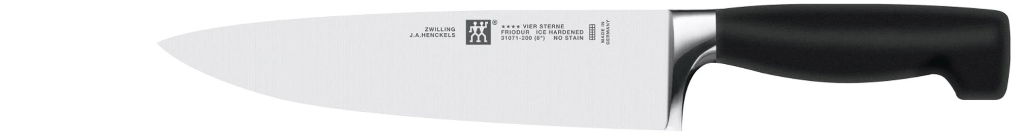 Entdecken Sie das Four Star Kochmesser 200 mm von Zwilling Kitchen – hochwertig, langlebig und ergonomisch für präzises Schneiden in Ihrer Küche.