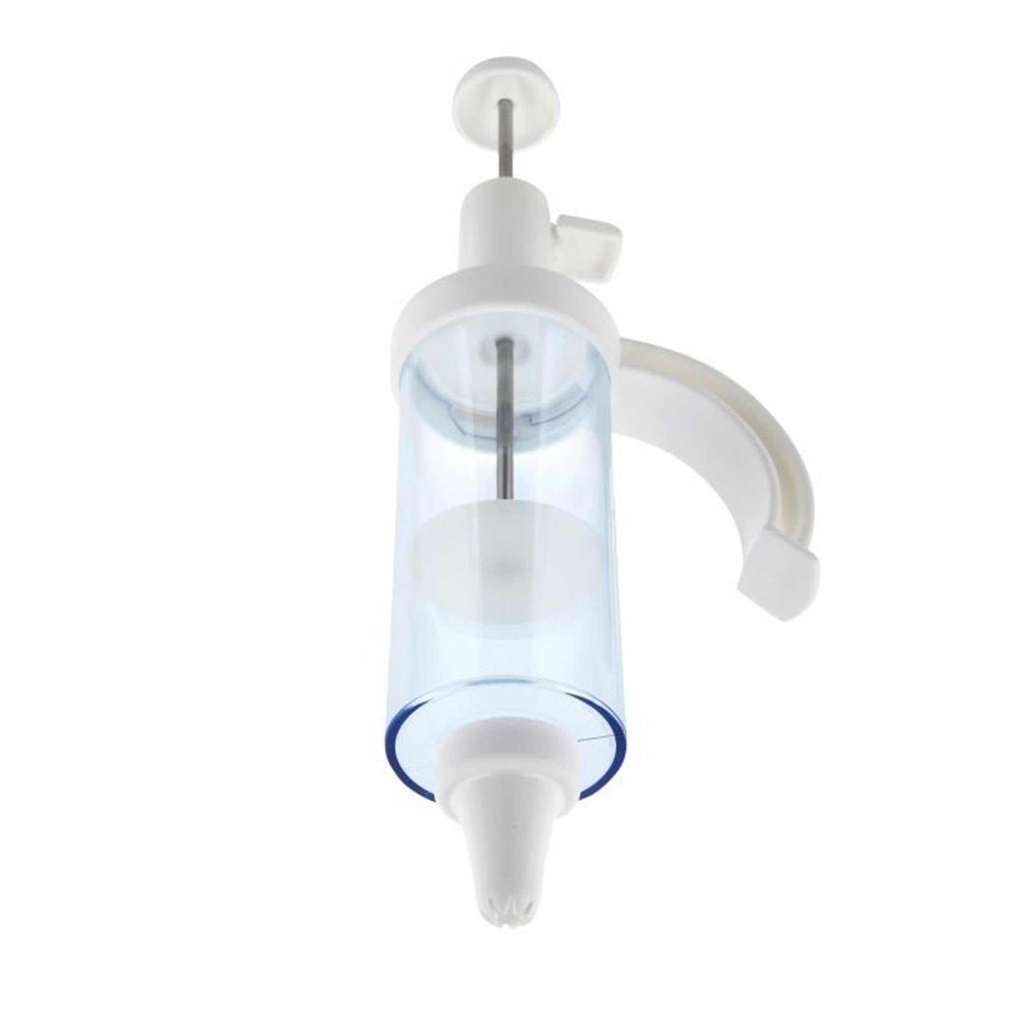 Praktische Garnier- und Krapfenspritze von Westmark, ideal zum Füllen und Verzieren, Masse: 22x9.5x5.5cm, vielseitig einsetzbar.