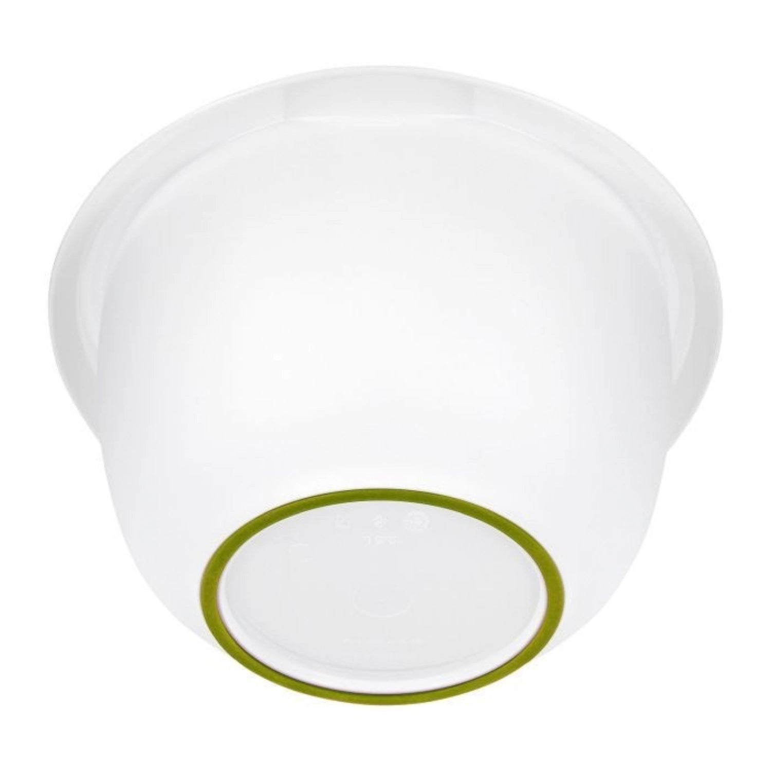 Rührschüssel mit Spritzschutz, apfelgrün, 25x24x14cm, 2.5 l