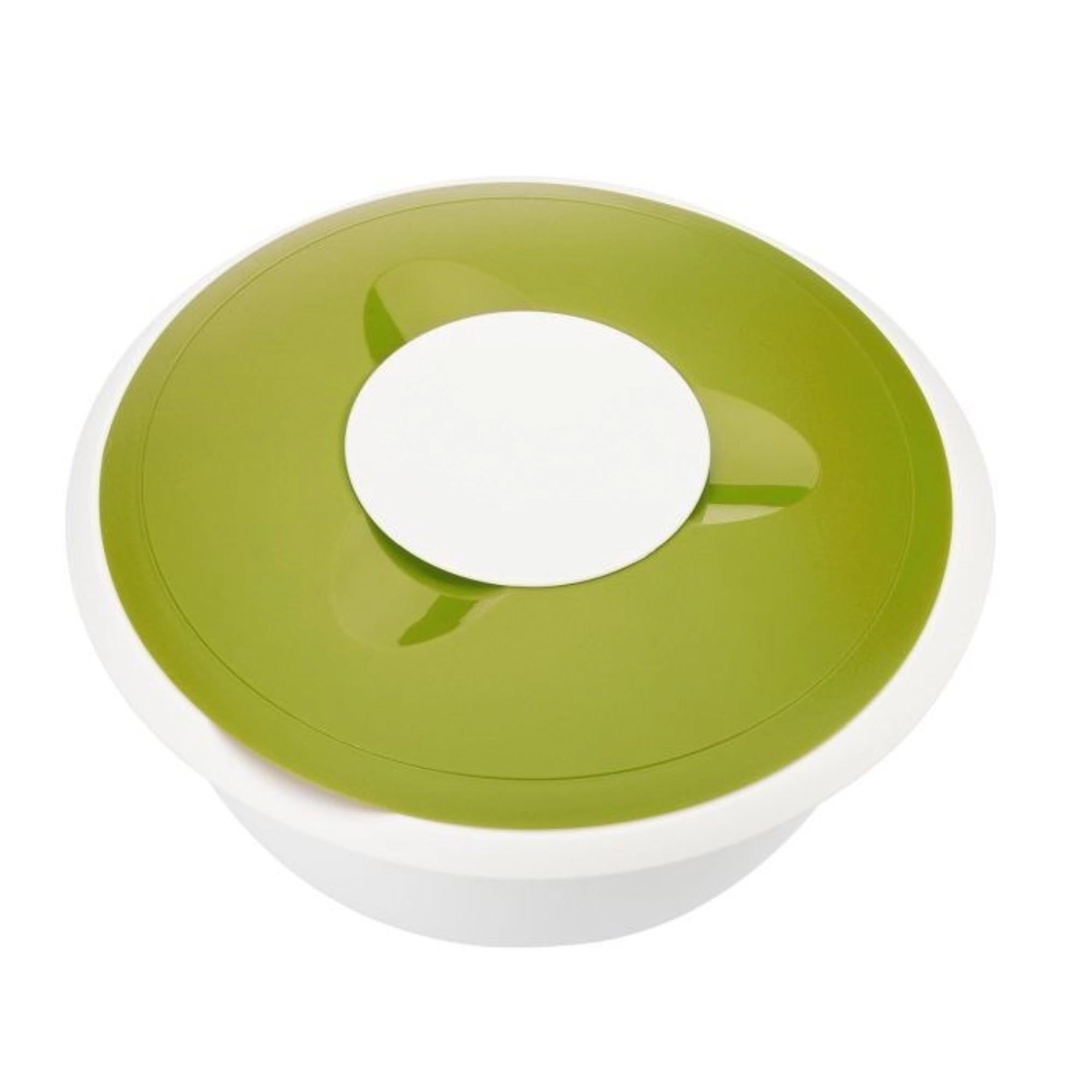 Smart bowl with splash protection, apple green, 28.5x27x14cm, 3 l