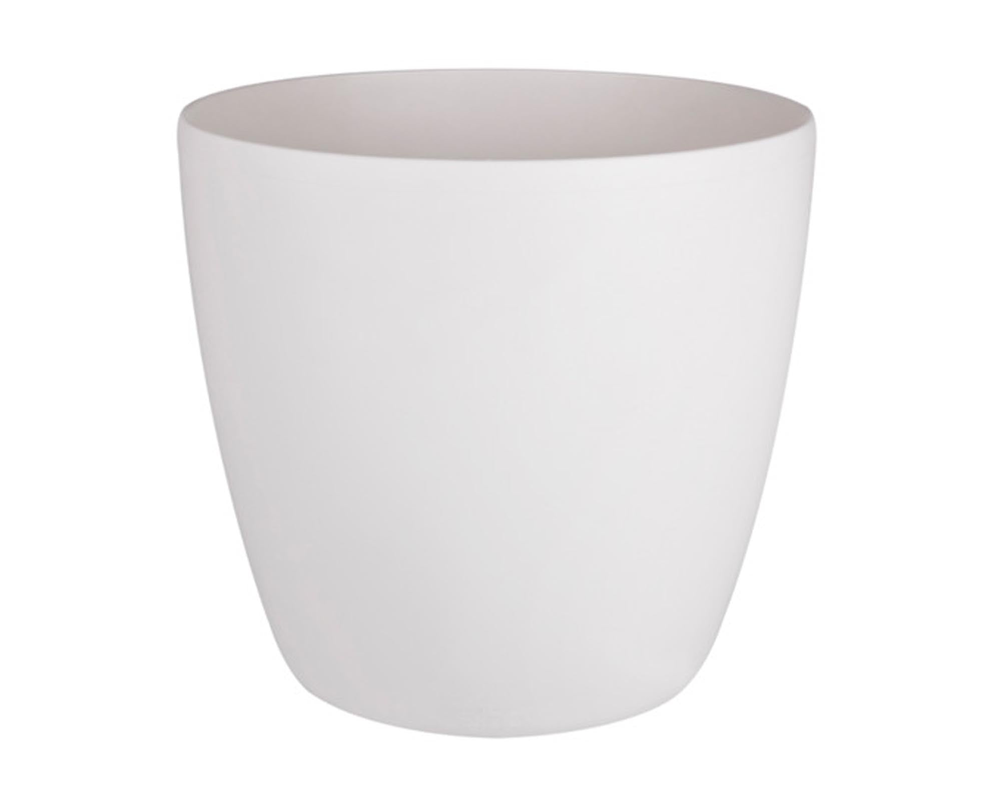 Entdecken Sie das ELHO Pflanzengefäß Brussels mit Rollen in Weiß (ø 35 cm) – umweltfreundlich, elegant und ideal für Ihre Pflanzenpflege im Innen- und Außenbereich.