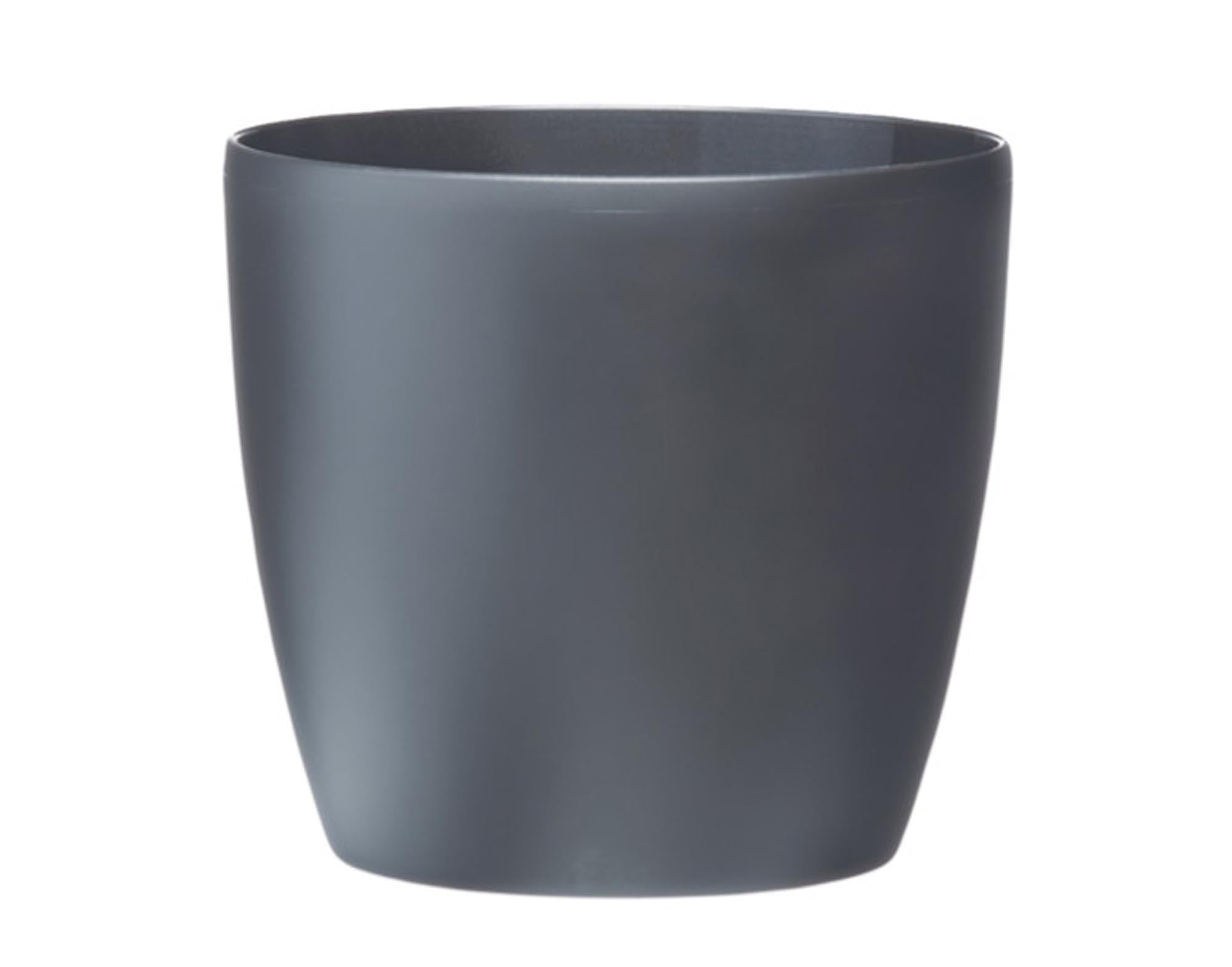 Entdecken Sie das ELHO Pflanzengefäß Brussels mit Rollen in anthrazit (ø 39 cm) – umweltfreundlich, flexibel und stilvoll für Ihren Garten!