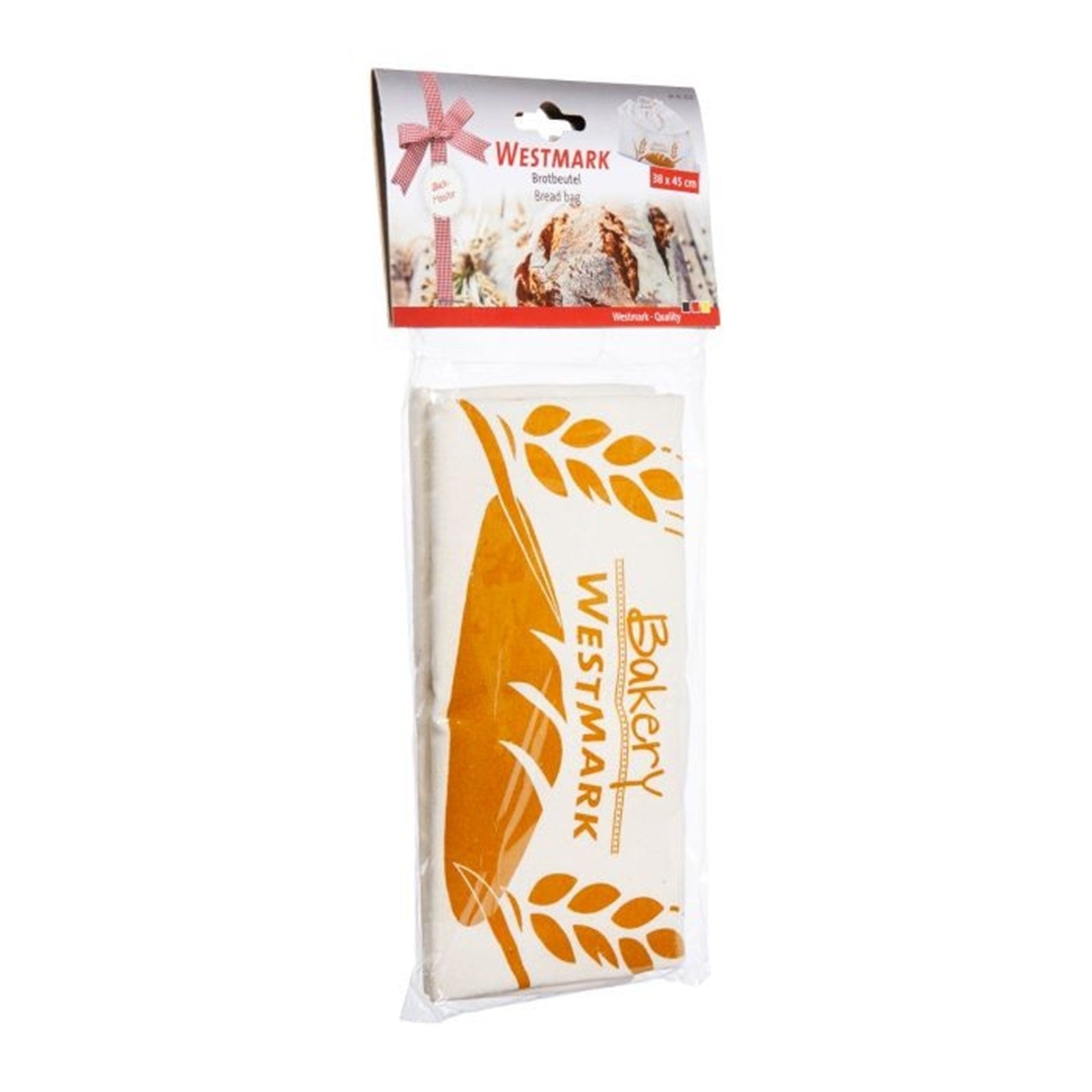 Hochwertiger Brotbeutel von Westmark, 38x45cm, perfekt für frisches Brot und Gebäck, robust und ideal für den Alltag.