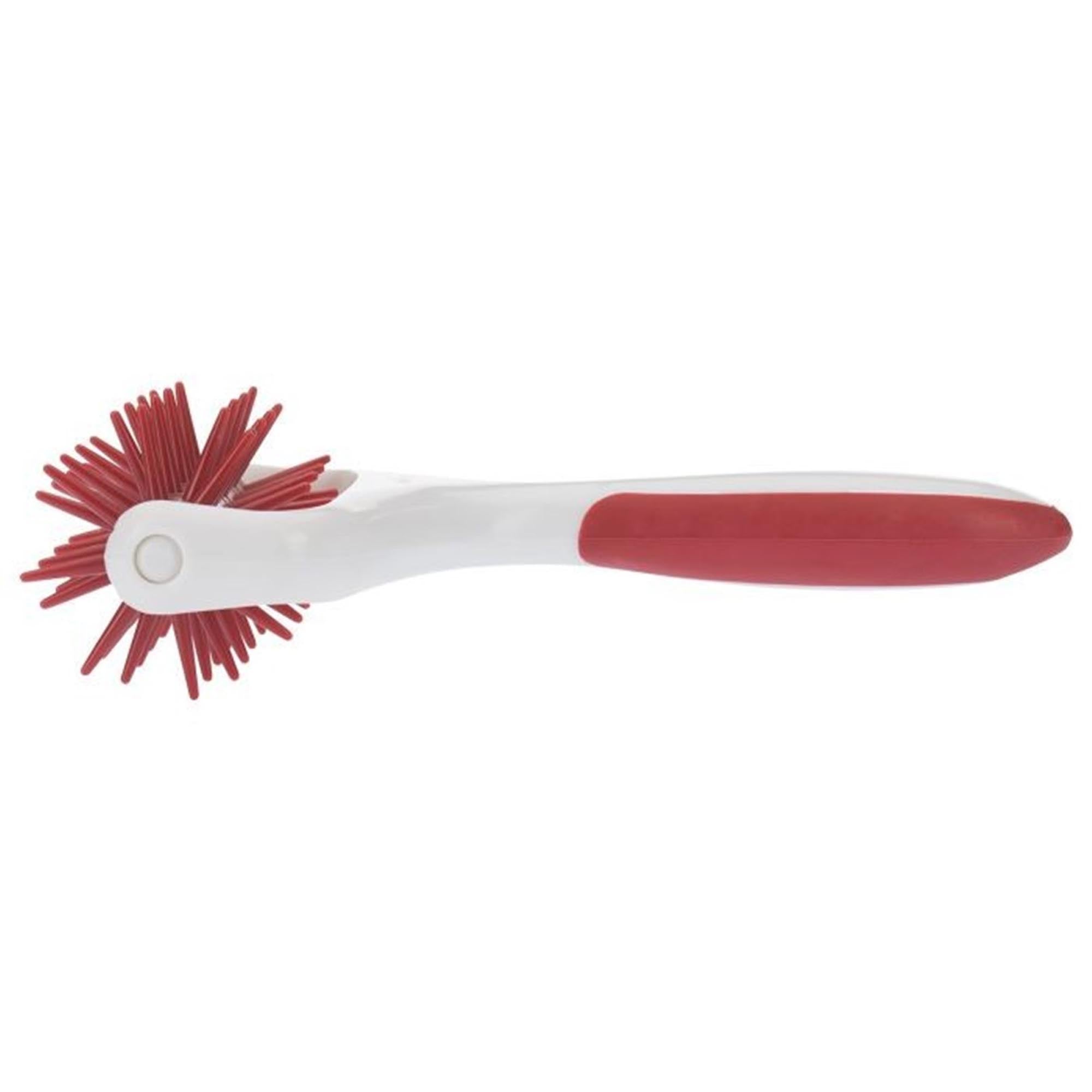 Praktischer Stipproller von Westmark mit 7 Rädchen, ideal für Teigbearbeitung, Masse: 20x12.5x5.5 cm, robust und einfach zu handhaben.