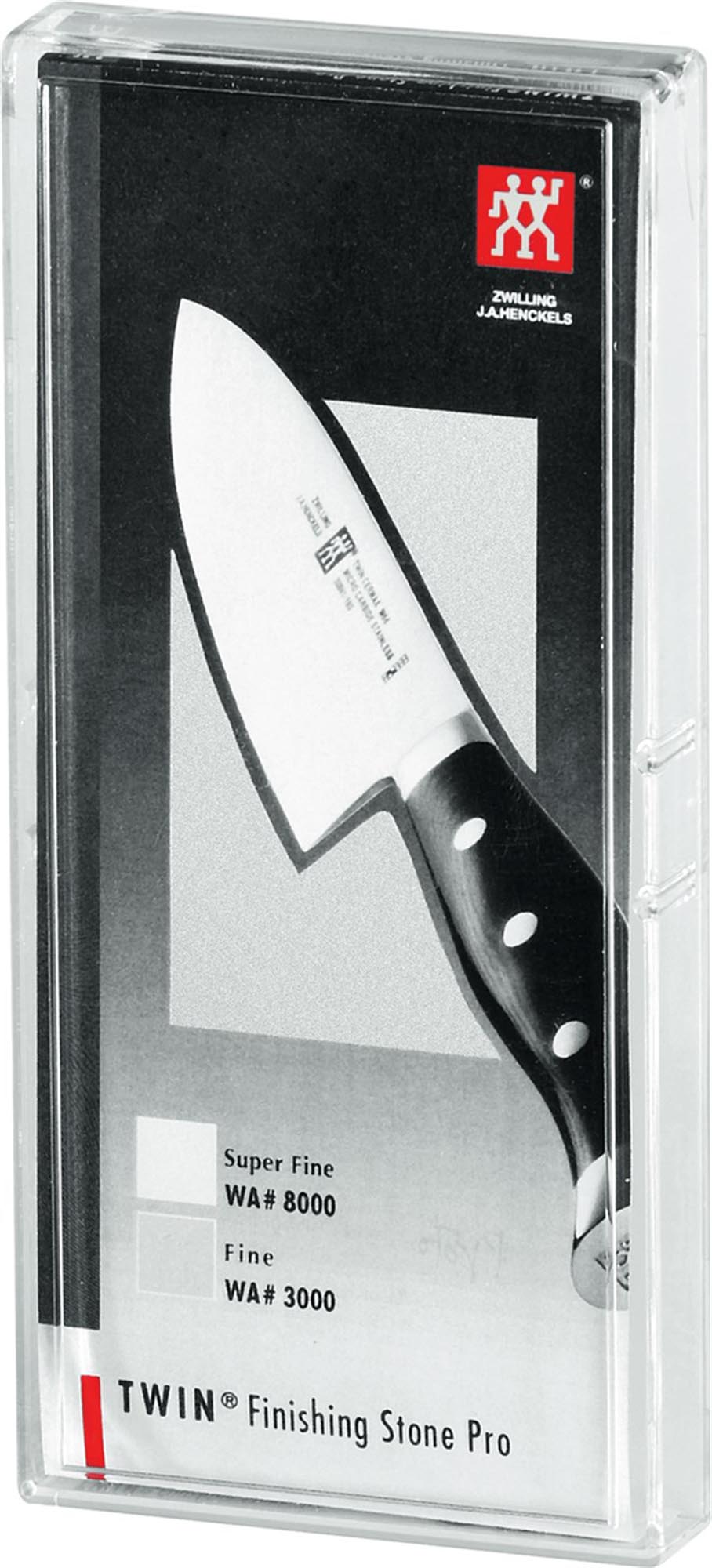 Premium-Wetzstein mit 3000/8000 Körnung, perfekt für feines Schärfen und Polieren von Messern, für exzellente Schneidpräzision.