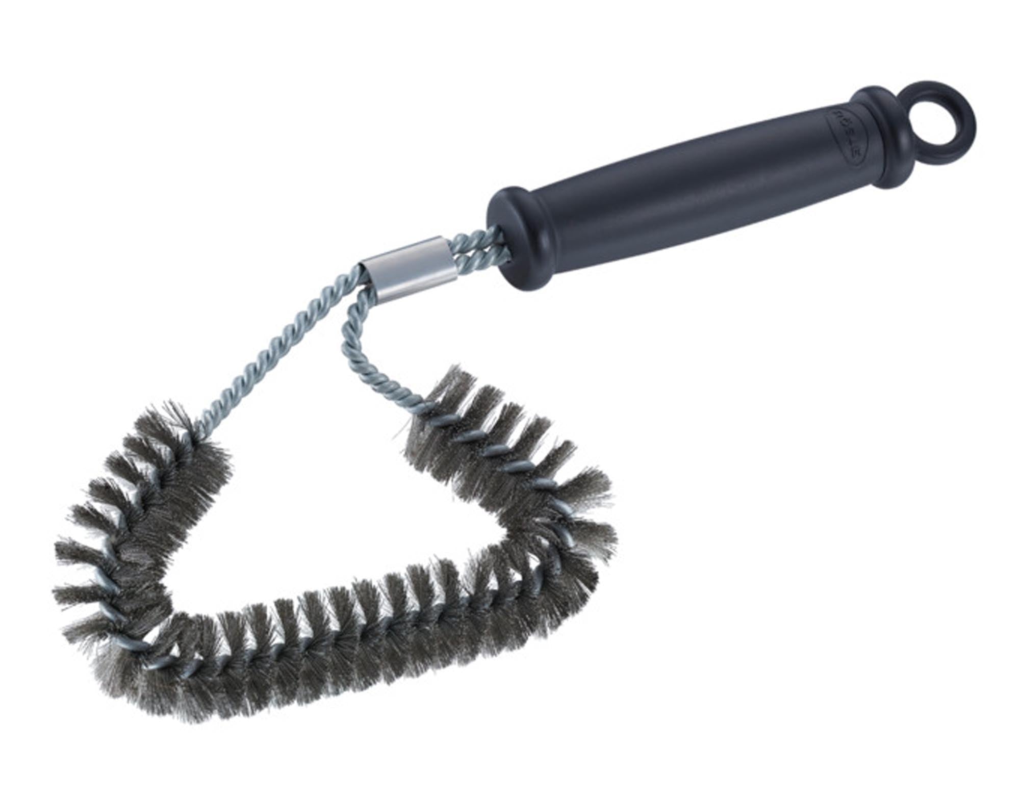 Die RÖSLE Grillbürste Gap X (30.5 cm) ist das ideale Grillzubehör für perfekte Reinigung und Pflege. Robuste Borsten, ergonomischer Griff, langlebig.