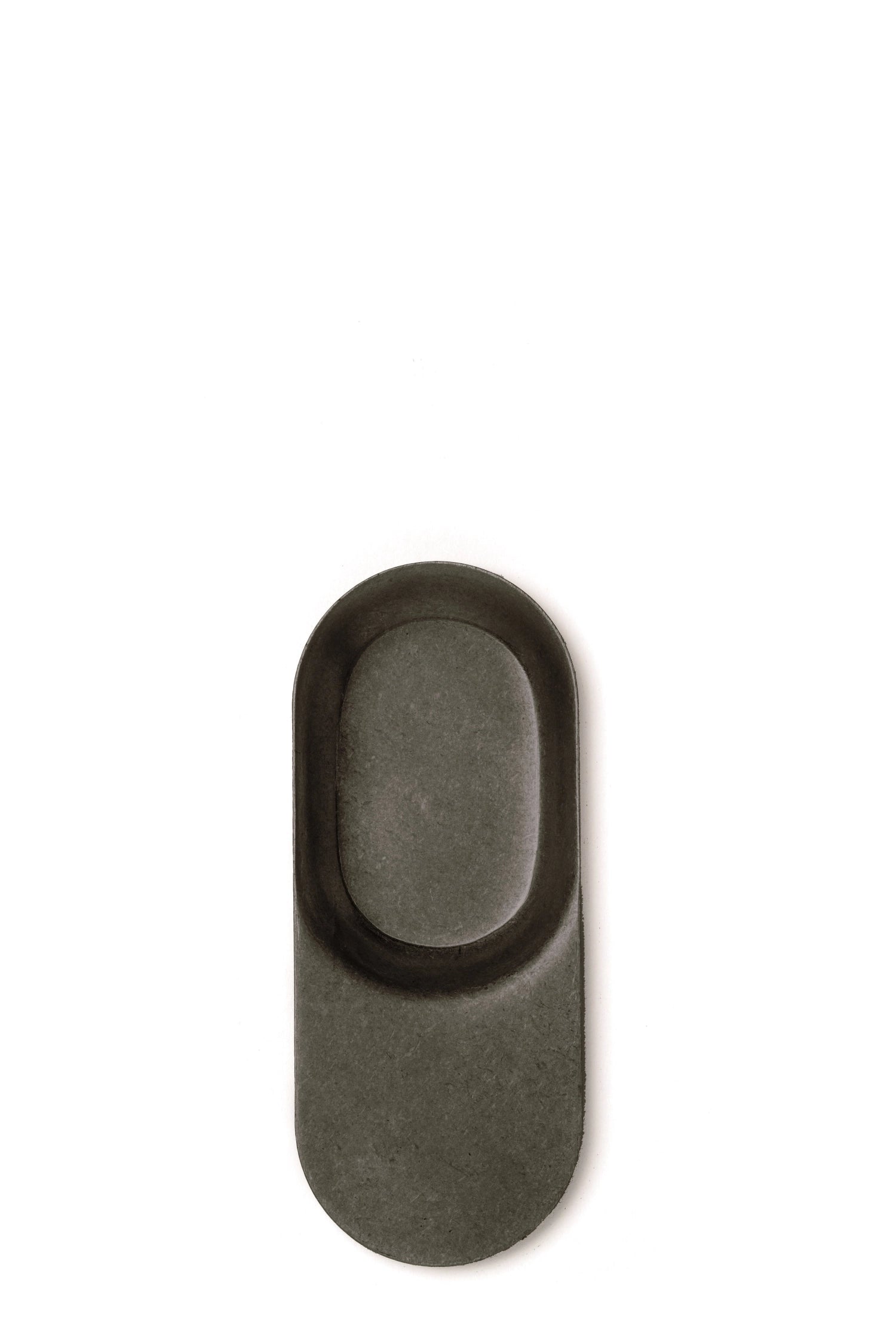 Les Essences Probierlöffel flach, 8.5cm, Vintage schwarz in Schwarz präsentiert im Onlineshop von KAQTU Design AG. Besteck ist von Comas