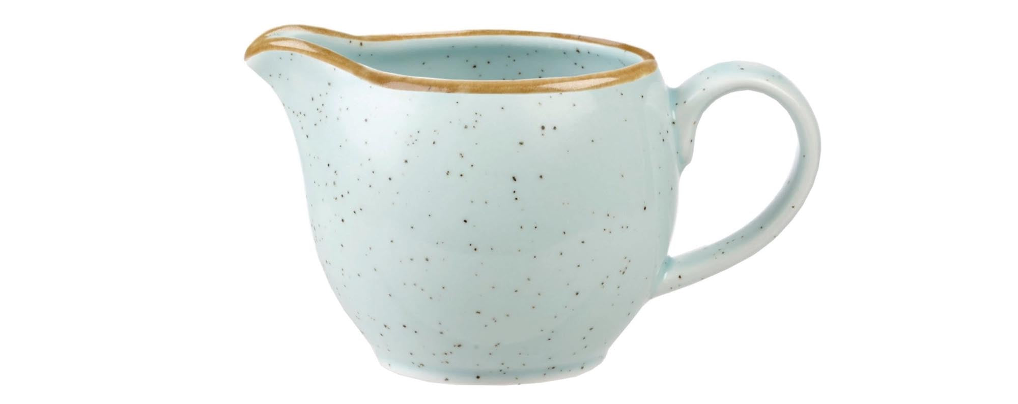 Entdecken Sie die handgefertigte Stonecast Duck Egg Blue Tasse (46cl) von Churchill. Elegantes Porzellan, einzigartiges Design, spülmaschinenfest.
