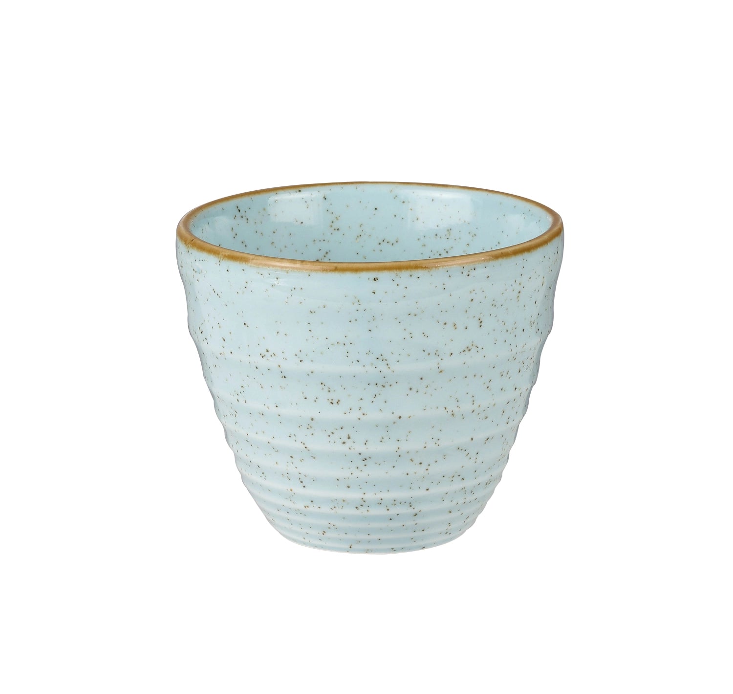 Stonecast Duck Egg Blue mug fluted 28cl