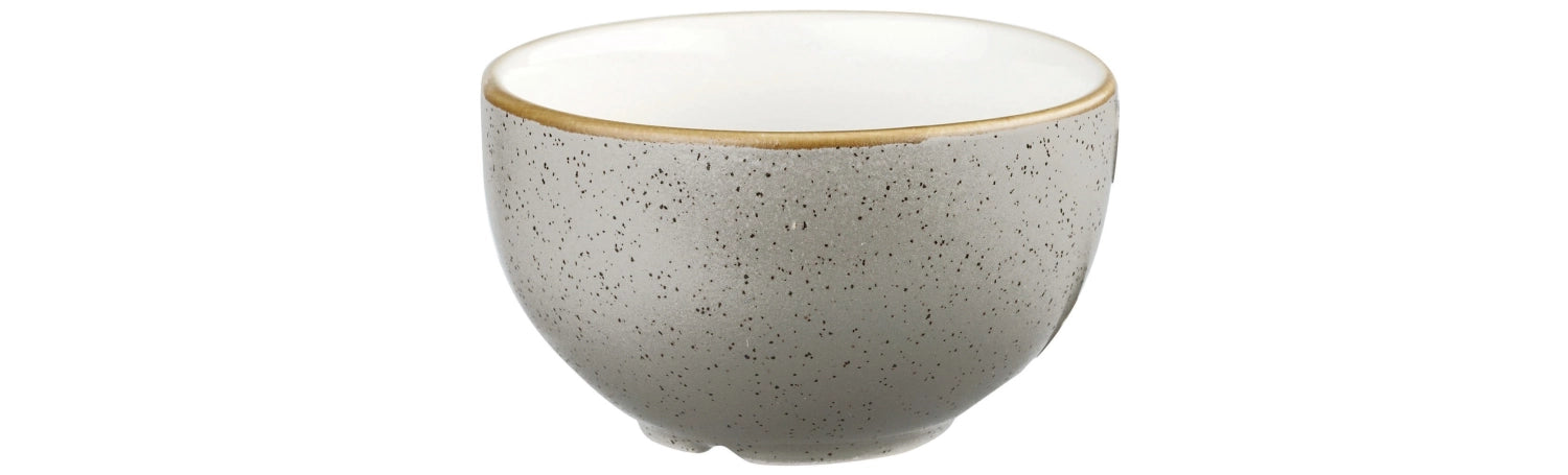 Stonecast Peppercorn Gray Sugar Bowl 22.7cl
