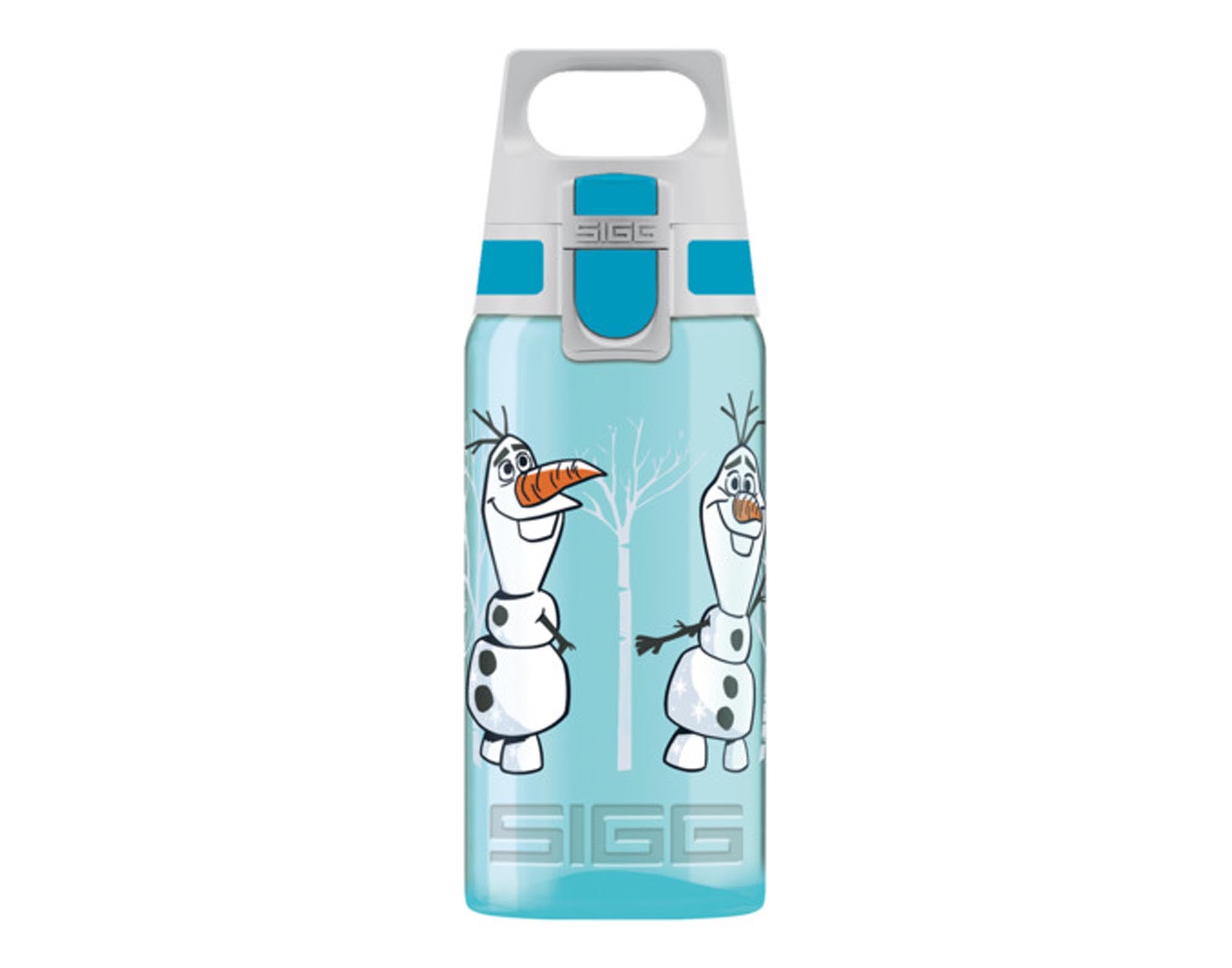 Entdecken Sie die SIGG Trinkflasche Bottle Viva One Olaf 2 0.5 l – ideal für Sport, Schule und Arbeit. Auslaufsicher, BPA-frei und stylisch!