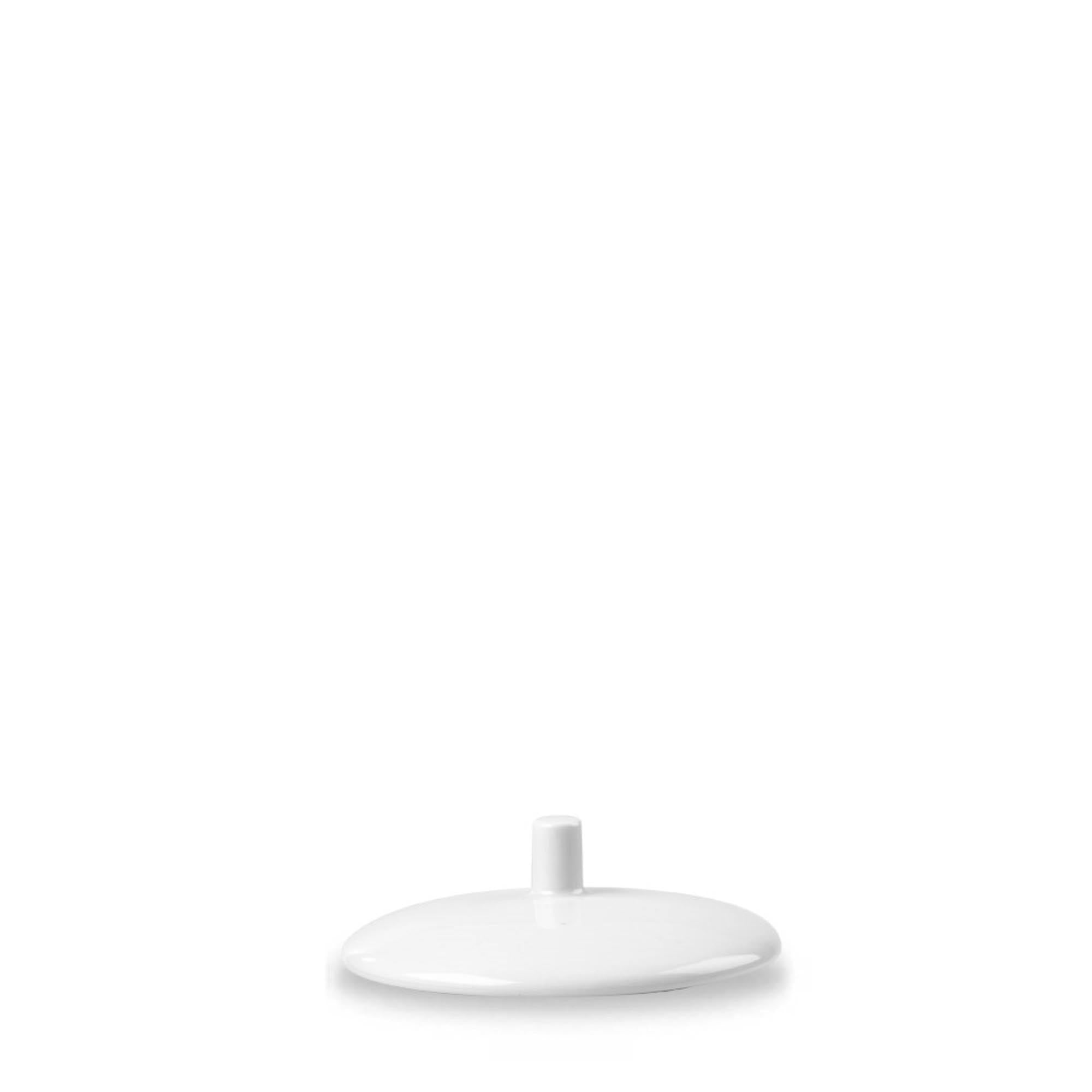 Elegante Profile Deckel für Zuckerschalen von Churchill aus hochwertigem Porzellan. Ideal für frischen Zucker und stilvolle Tischdekoration.