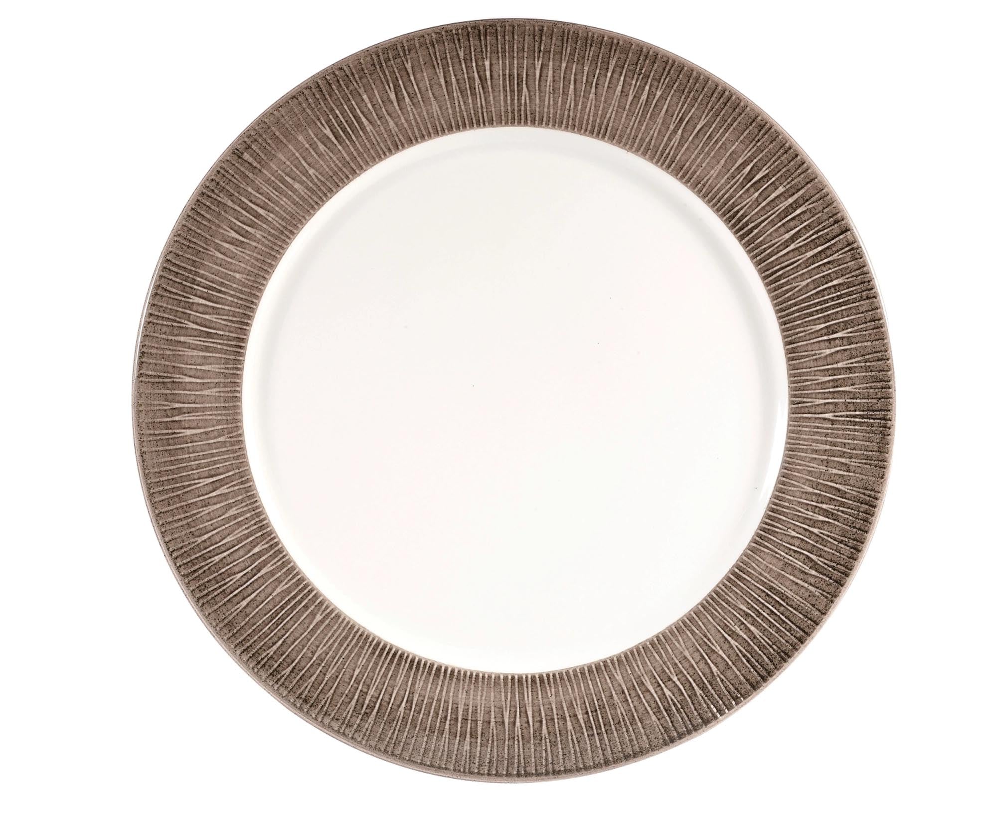 Eleganter, flacher Platzteller aus Bambus von Churchill, 30,5 cm Durchmesser, perfekt für stilvolle Tischarrangements und umweltbewusste Gastronomie.