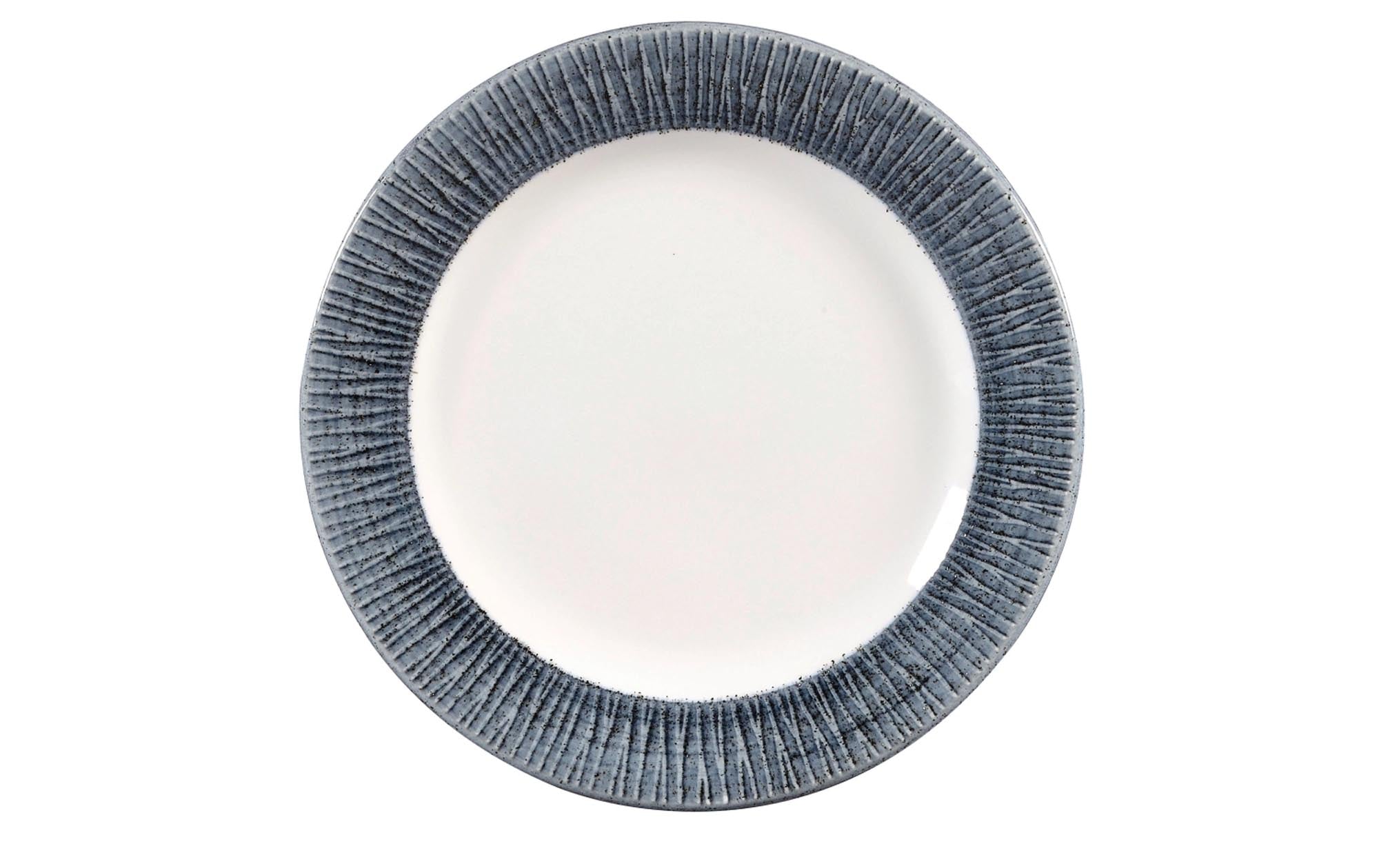 Eleganter flacher Teller aus der Bamboo Mist Serie von Churchill, 17 cm Durchmesser, perfekt für ansprechende Servierideen und festliche Anlässe.