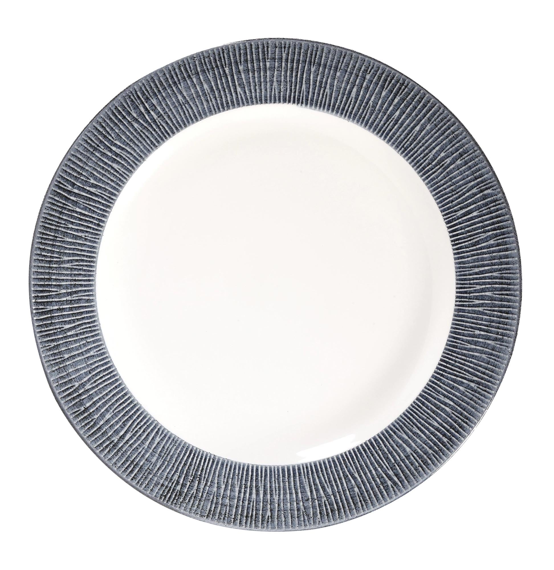 Schmaler, halbtiefer Teller aus der Bamboo Mist Kollektion von Churchill, 23,4 cm, ideal für stilvolle Präsentationen und besondere Anlässe.