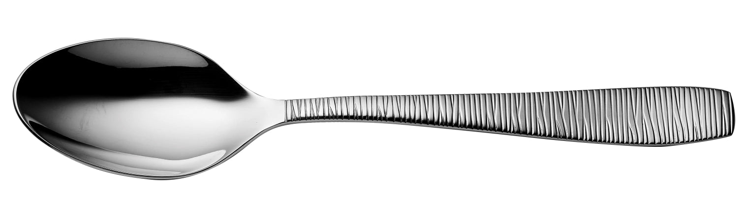 Hochwertiger Bamboo Tafellöffel von Churchill, 20,6 cm lang und 3,5 mm dick, perfekt für umweltbewusste Tischkultur und feine Anlässe.