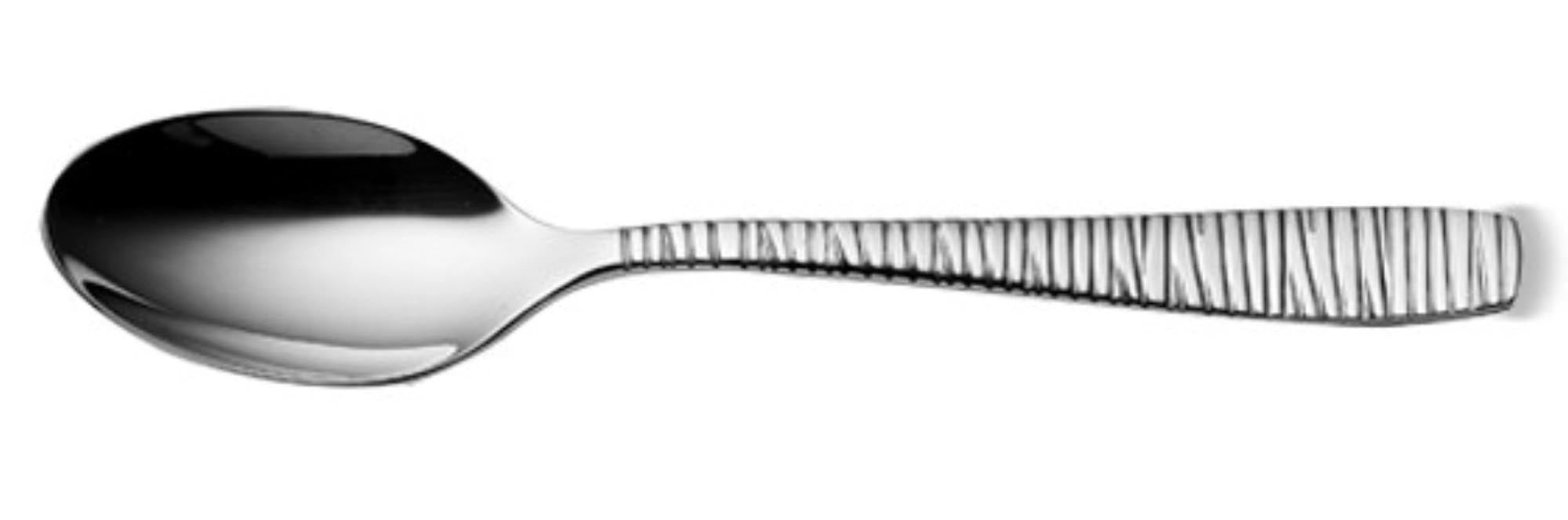 Eleganter Bamboo Kaffeelöffel von Churchill, 13.8 cm lang und 2.5 mm dick, perfekt für den Genuss von Kaffee und Desserts.