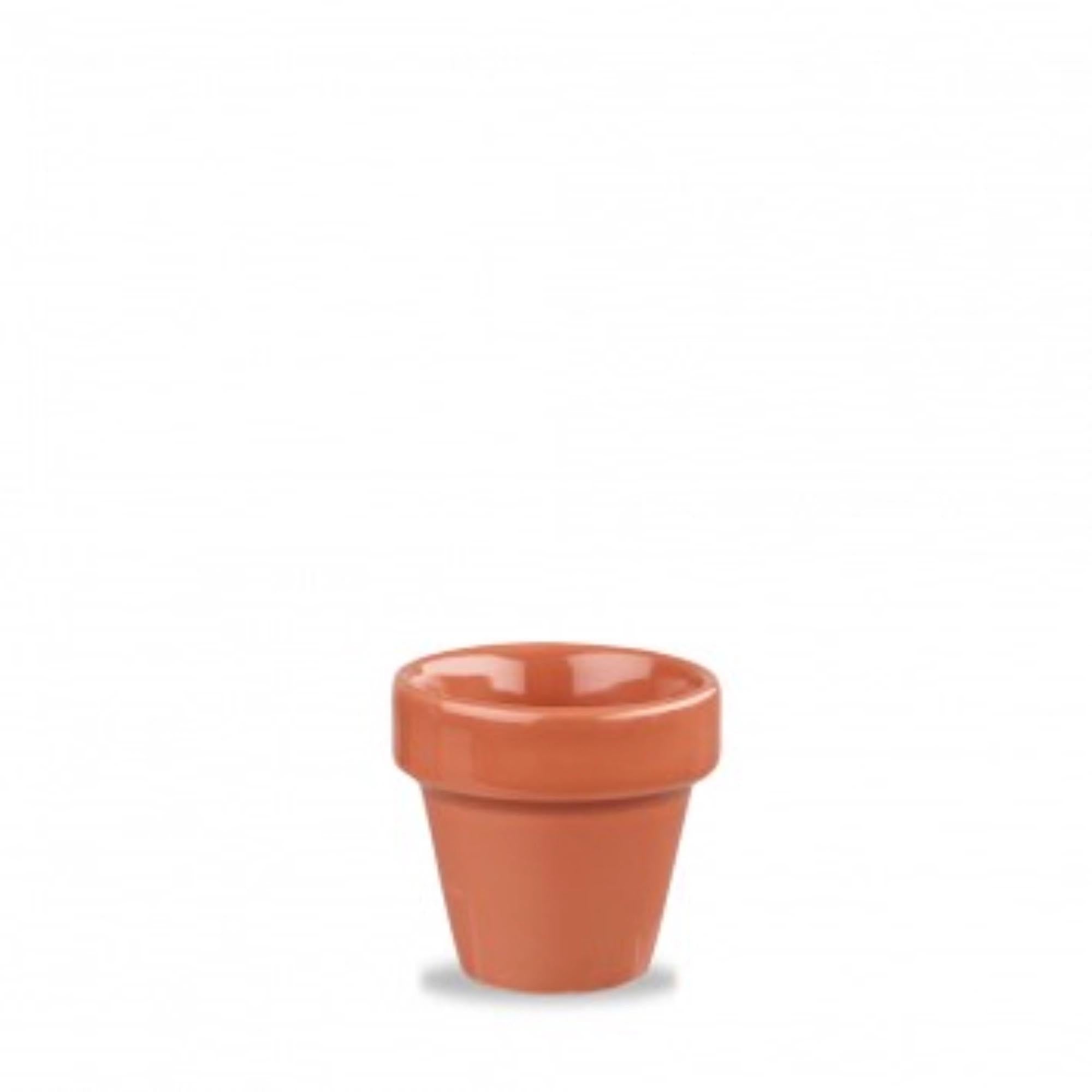 Lebhafte Paprika Orange Schale von Churchill, D9.7cm, H3.5cm, 11.4cl, perfekt für kreative Anrichteideen und festliche Tischdekorationen.