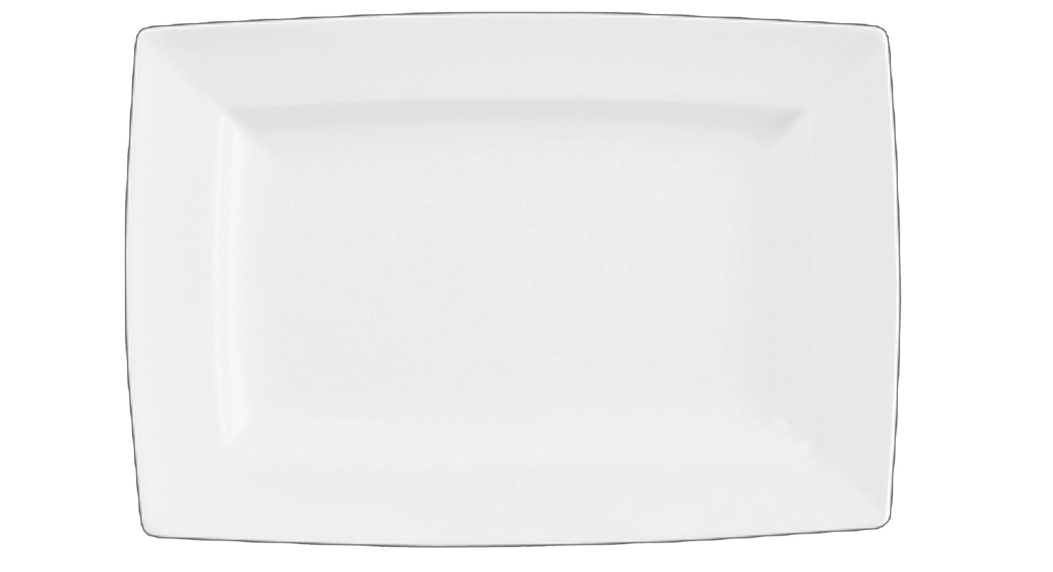 Rechteckige Alchemy Energy Platte von Churchill, 33x22,7 cm, ideal für ansprechende Tischdekoration und Servieren von Speisen.