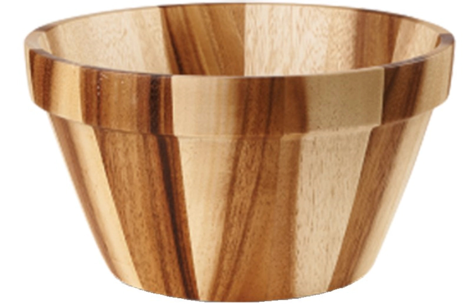 Stilvolle Alchemy Holzschale von Churchill, D27.5cm H15cm, ideal für Brote und Gebäck, vereint Funktionalität mit ansprechendem Design.
