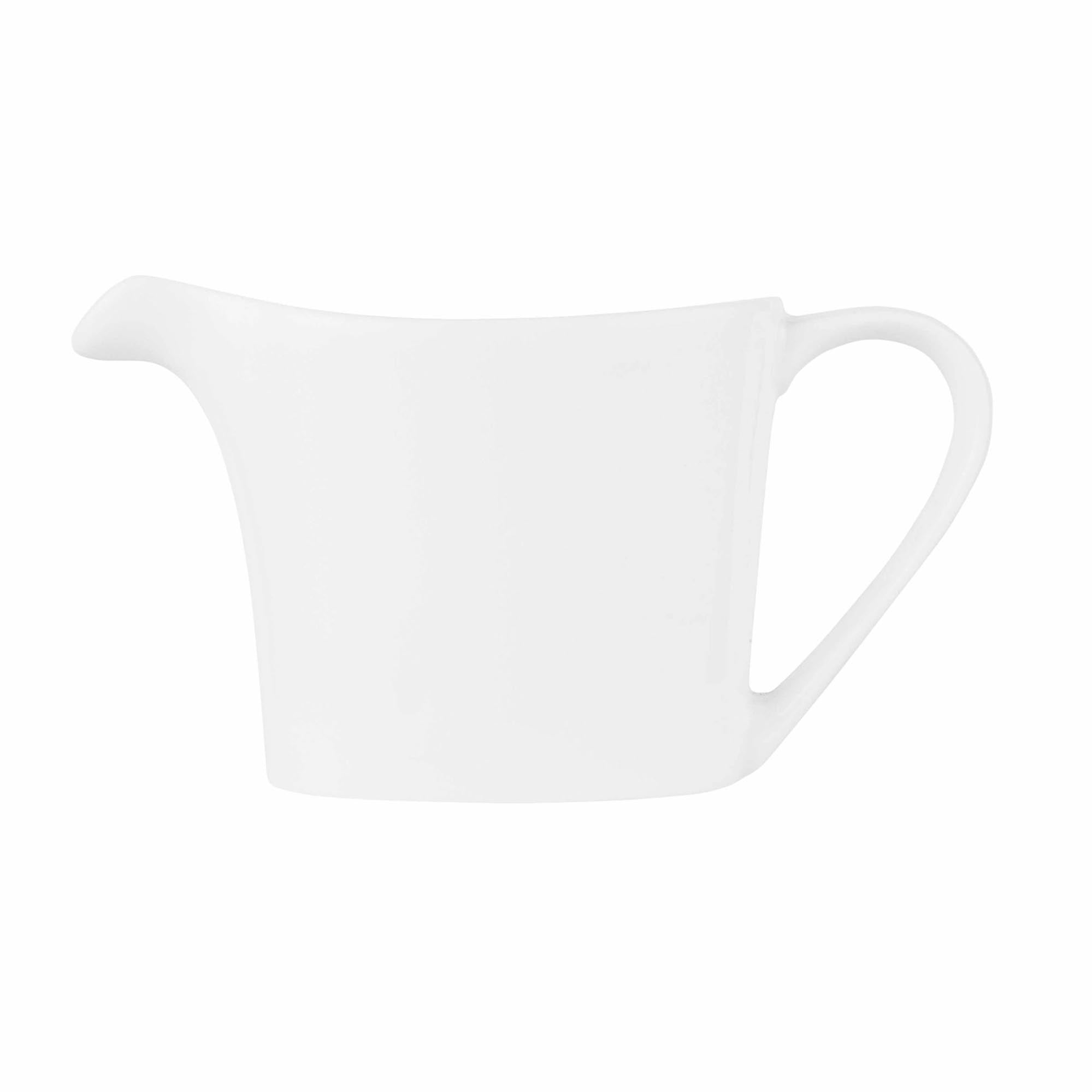 Eleganter 14.2cl Cremier aus hochwertigem Porzellan, ideal für Saucen, robust, spülmaschinenfest, zeitloses Design.