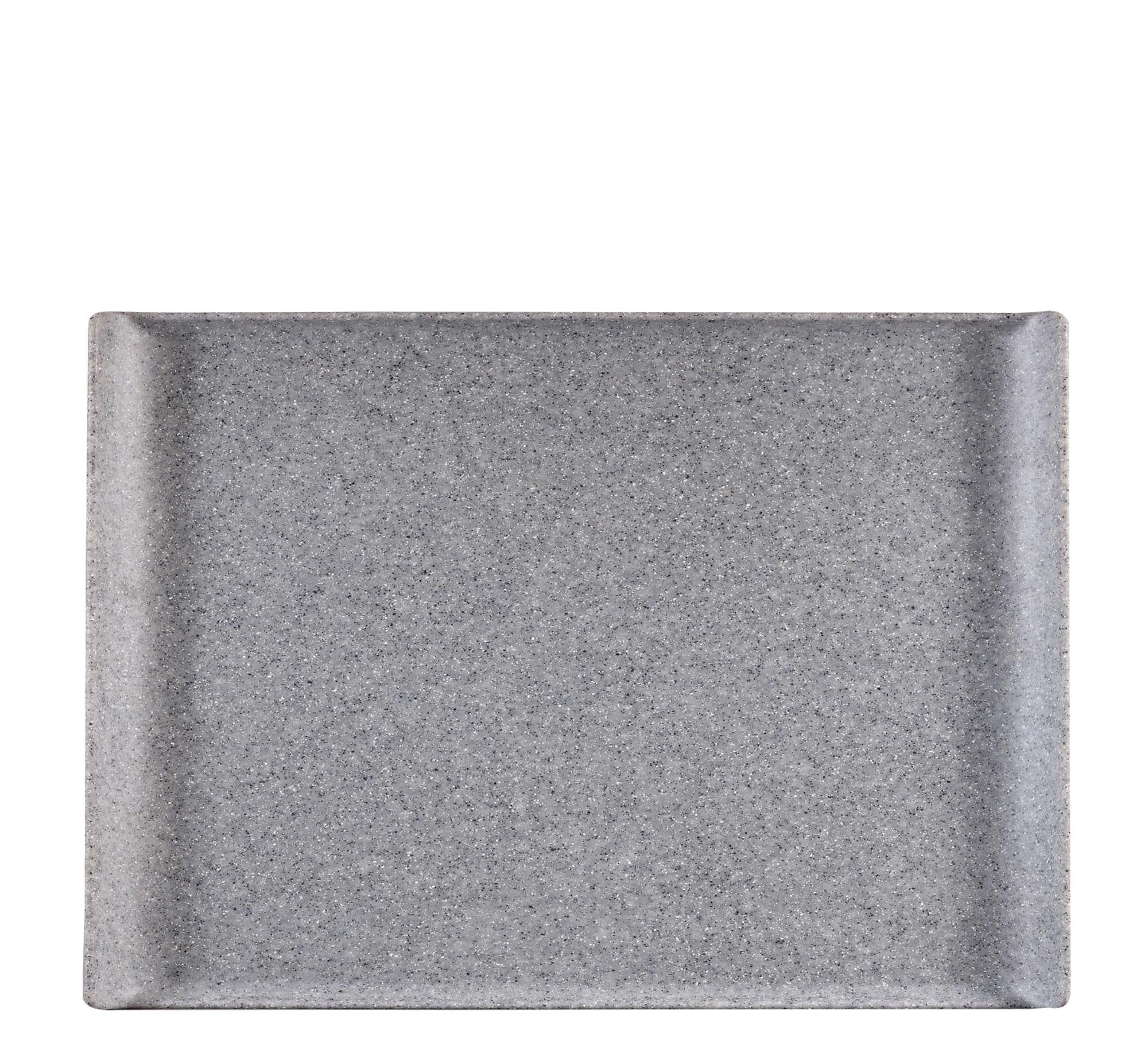 Entdecken Sie das Alchemy Melamin Granite Grey Tablett von Churchill (53x32,5 cm) – robust, elegant und ideal für Gastronomie und Zuhause.