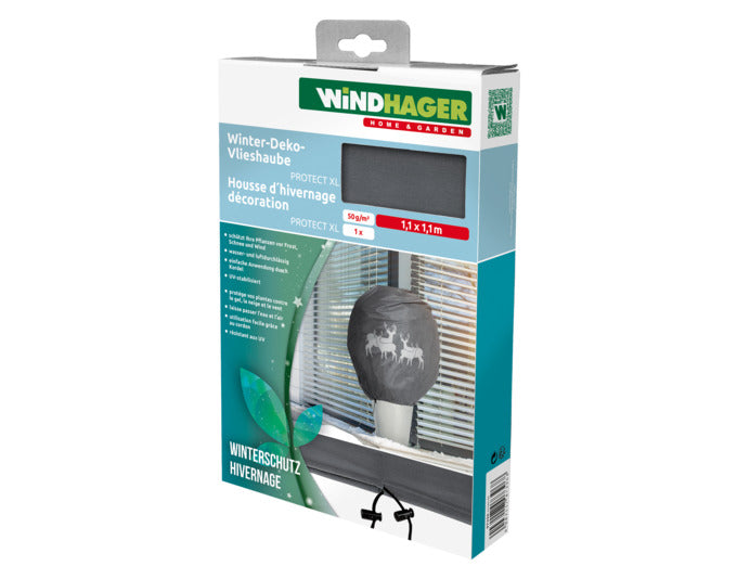 WINDHAGER Winter-Deko-Vlieshaube Pect Vogel 1.1 x 1.1 m in  präsentiert im Onlineshop von KAQTU Design AG. Gartenpflege ist von WINDHAGER