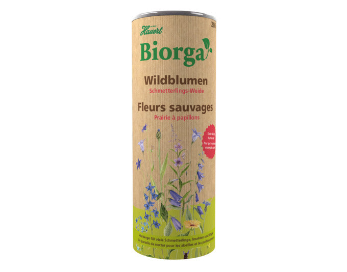 HAUERT Wildblumen Schmetterlingswiese Biroga 200 g in  präsentiert im Onlineshop von KAQTU Design AG. Gartenpflege ist von HAUERT