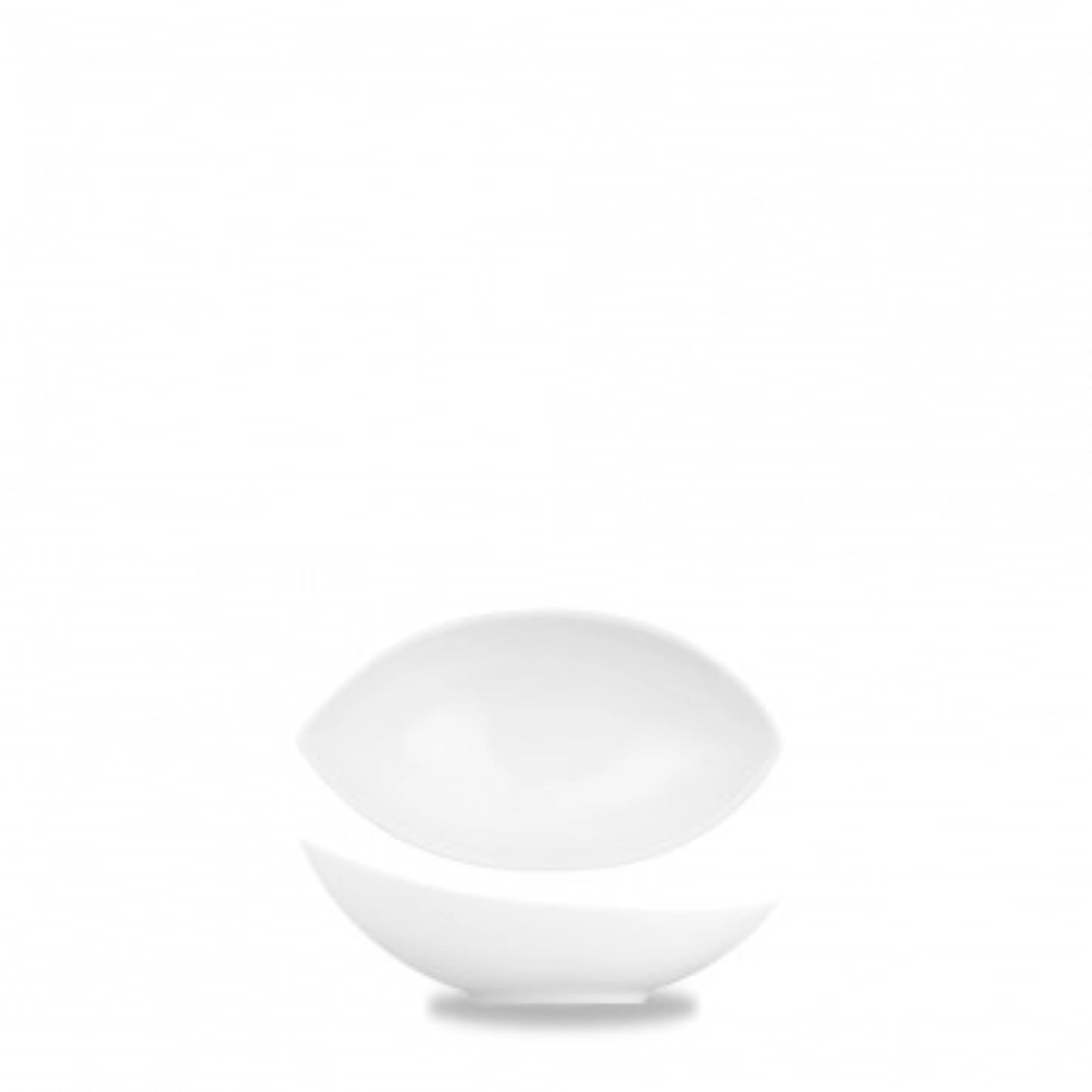 Schlichte und stilvolle Tear-Schale von Churchill, 16 cm Durchmesser, perfekt für kreative Anrichteideen und ansprechende Tischdekoration.