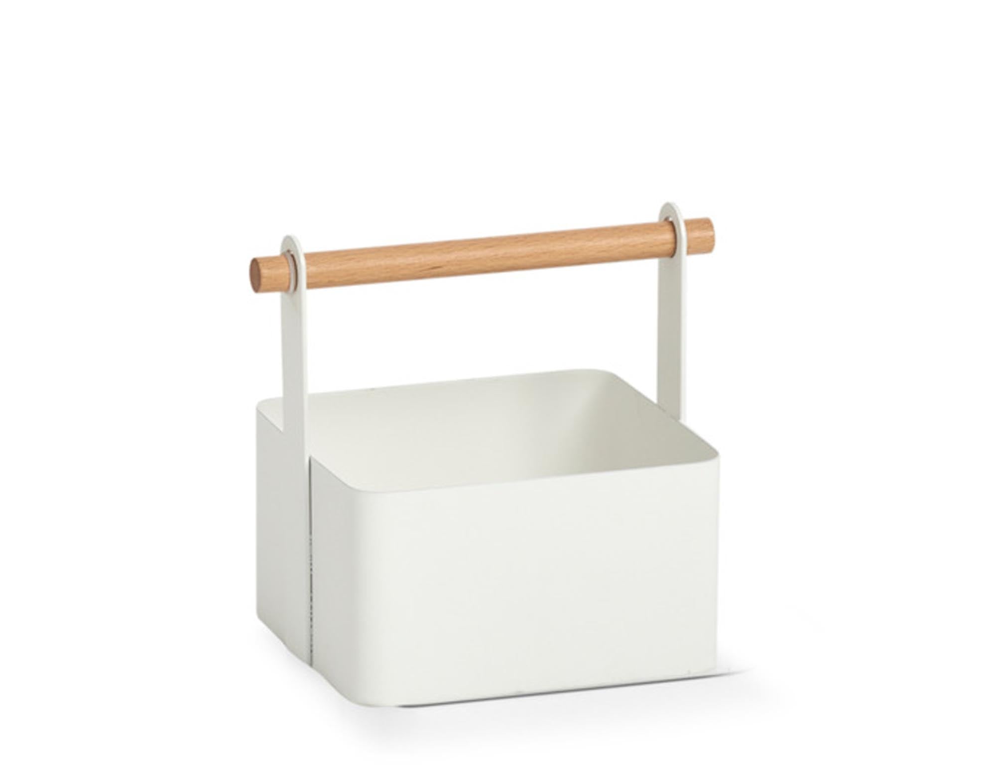 Entdecken Sie den ZELLER Tragekorb aus Metall und Holz (14,5x13x16 cm) – ideal für Aufbewahrung, Ordnung und stilvolle Akzente in jedem Raum.