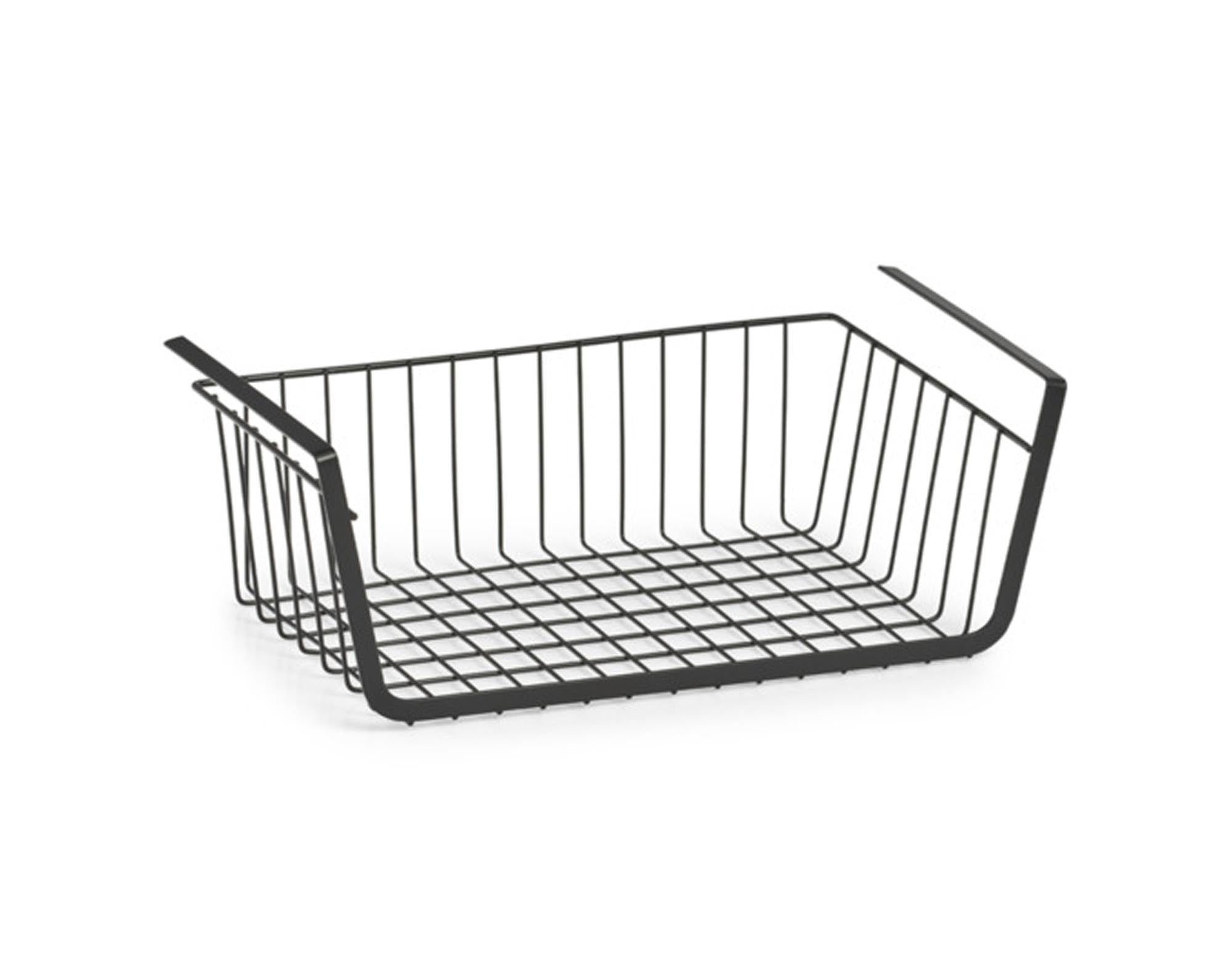 Entdecken Sie das ZELLER Fachbodenregal Metall in schwarz (41x26x15 cm) – ideal für die platzsparende Organisation von Kleinteilen im Haushalt, Büro oder Werkstatt.