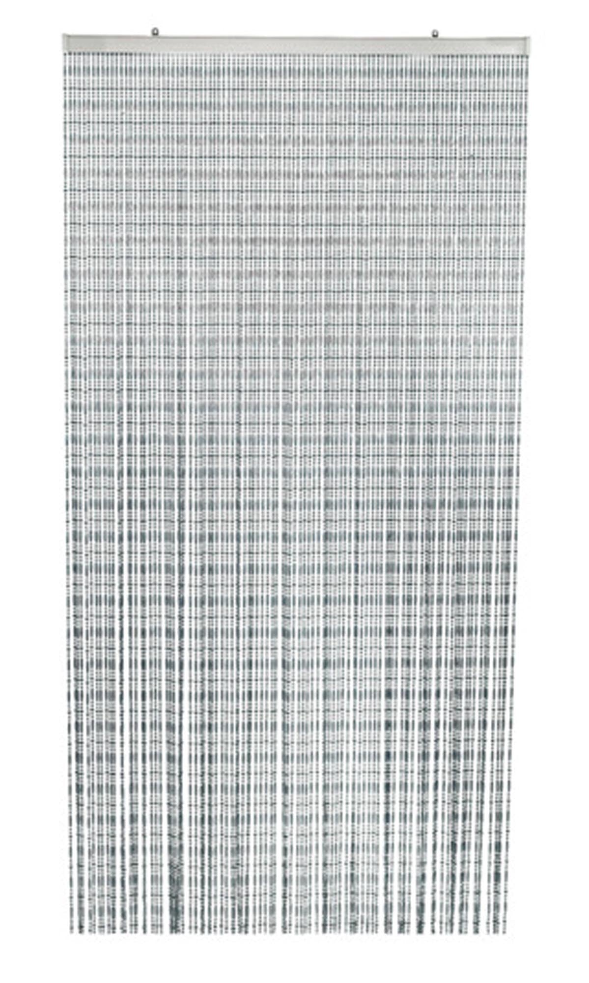 Entdecken Sie den LA TENDA Türvorhang Fréjus 5 in Grau (90x210cm) für stilvollen Sicht- und Insektenschutz. Pflegeleicht, modern und elegant!