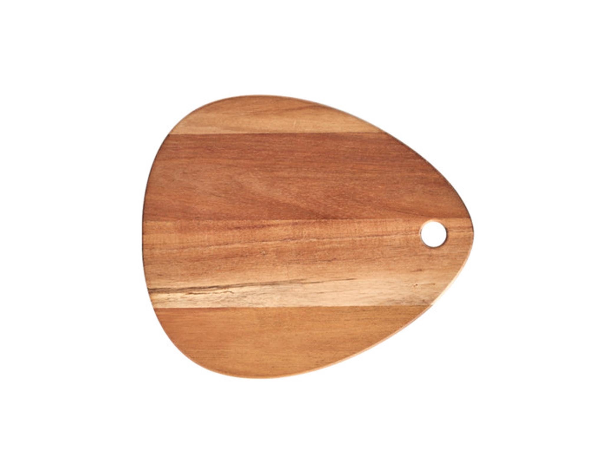 Hochwertiges ZELLER Schneidbrett aus Akazienholz (30x26x2 cm) – robust, antibakteriell, vielseitig einsetzbar und ein stilvolles Küchenutensil.