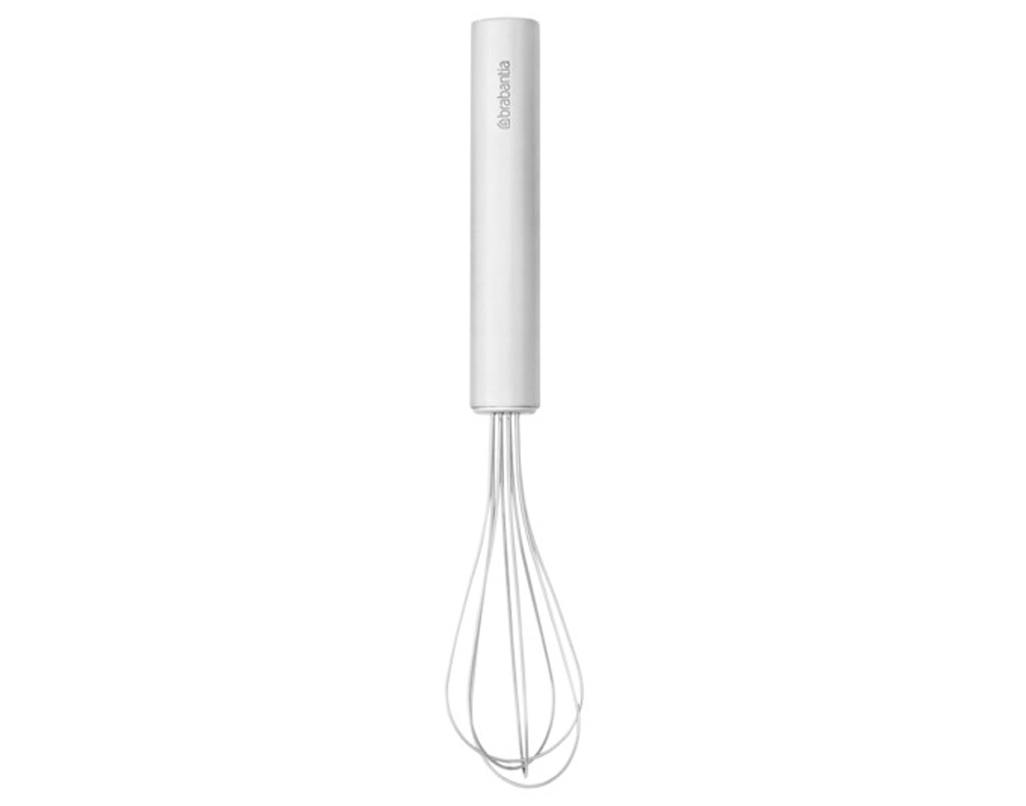 Entdecken Sie den BRABANTIA Schneebesen klein Profile 21.2 cm – der perfekte Küchenhelfer aus rostfreiem Edelstahl, hitzebeständig und ergonomisch. Ideal für das Aufschlagen von Eiern und Sahne!